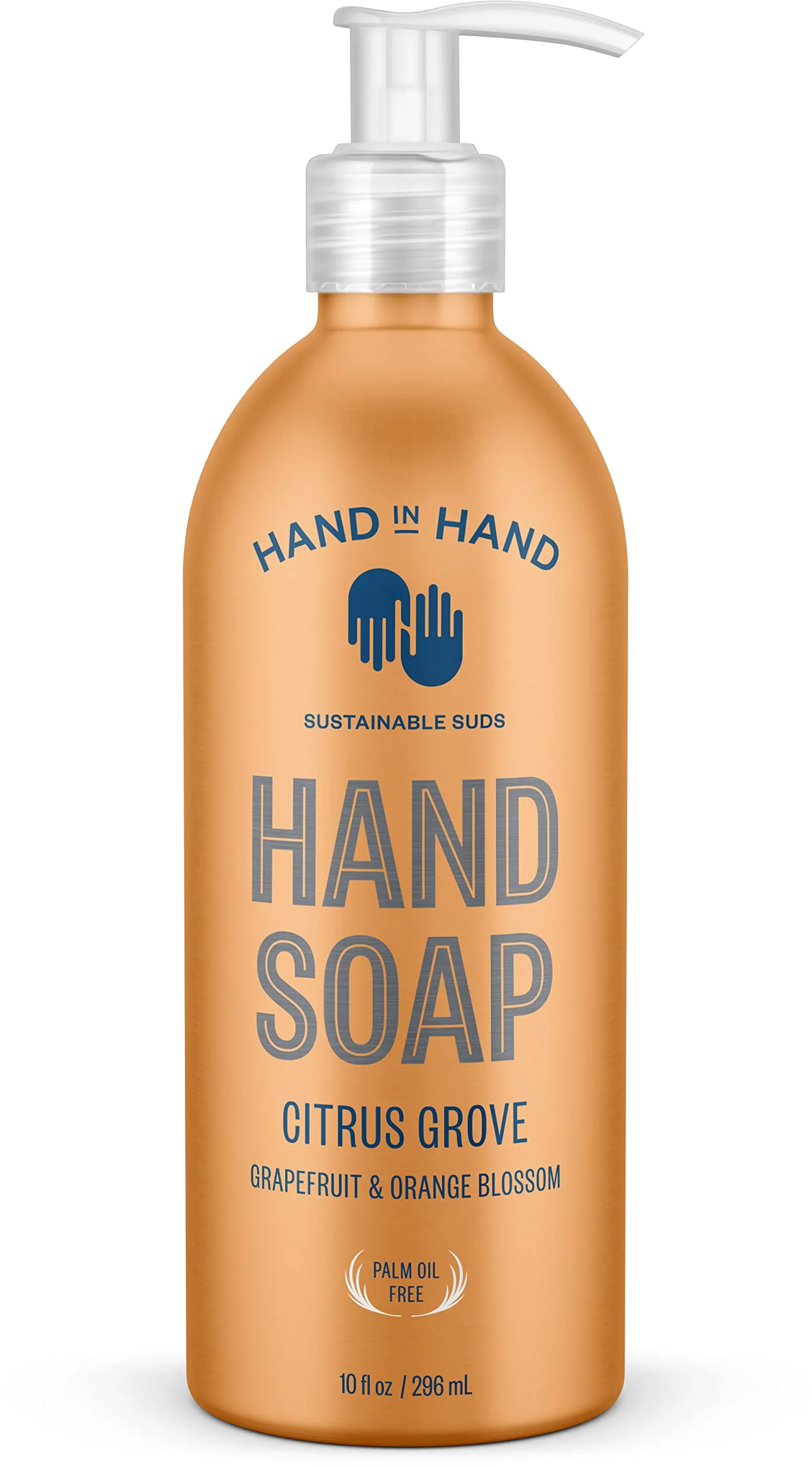 Safe Hand In Hand Soap Hand Citrus Grove 10 Ounce Fine