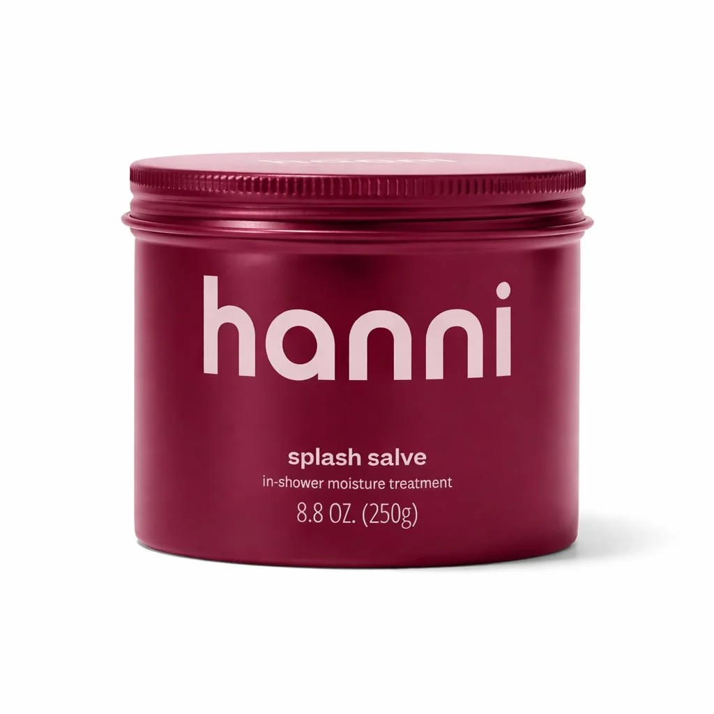 Original Design HANNI Splash Salve Body Mask In-Shower Moisturizer with Coconut Jojoba Shea Butter Glycerin Deep Conditioning for All Skin Types 250 mL 8.8 Detailed