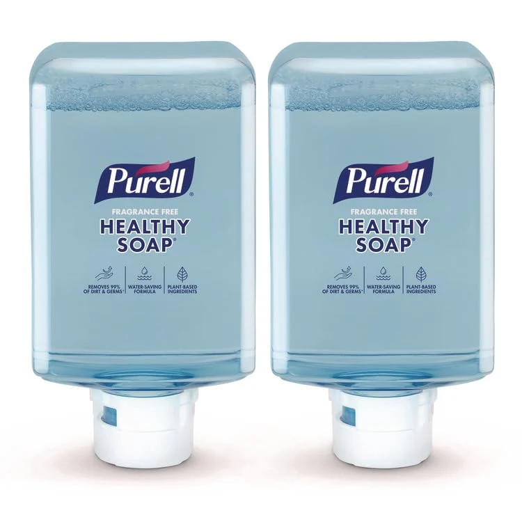 Premium Healthy SOAP with Clean Release Technology Refill for ES10 Dispensers Fragrance- 1200 mL 2 Carton Fast