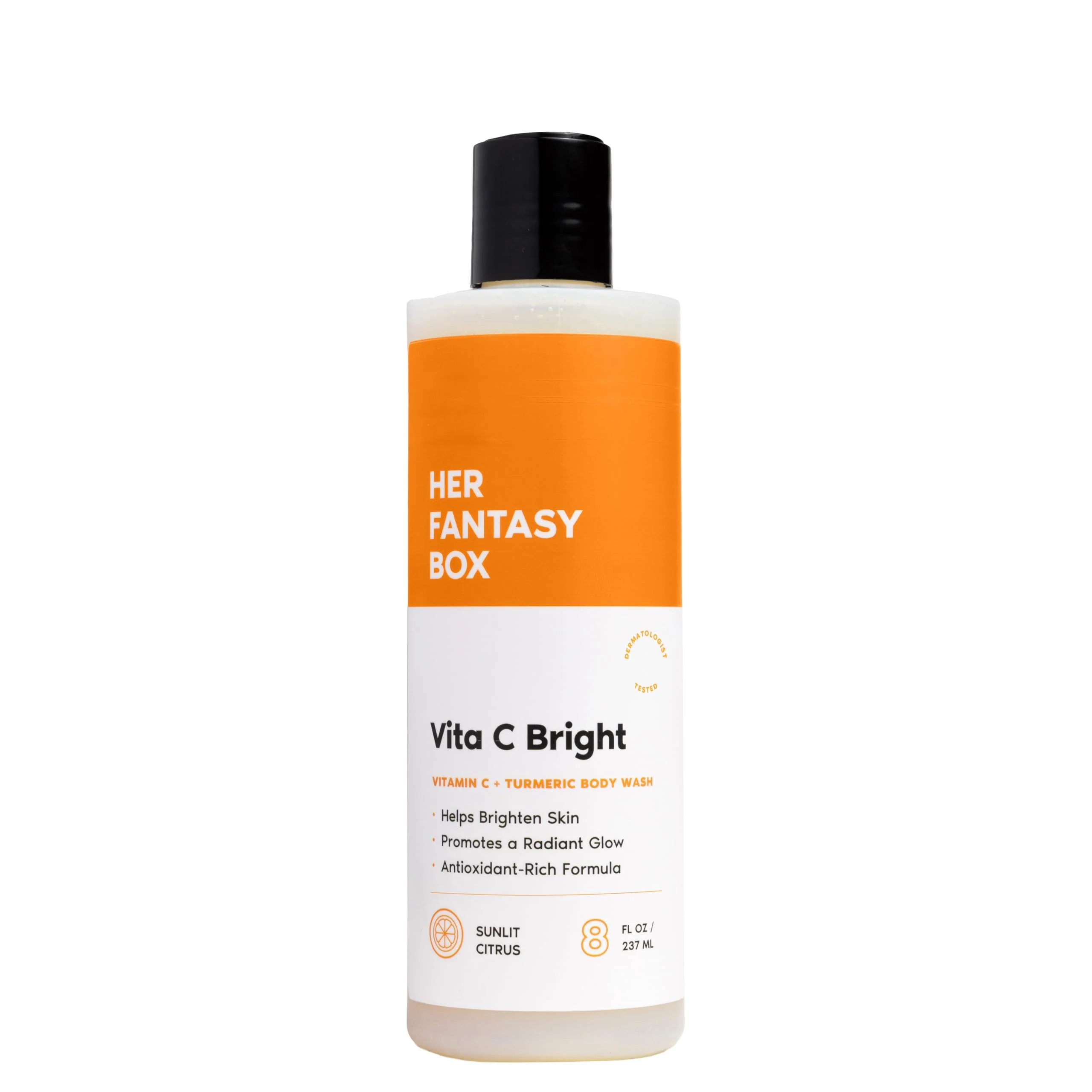 Smart Her Fantasy Box Vita C Bright Turmeric Body Wash - Antioxidant Rich Citrus Cleanser with Vitamin C Turmeric for Radiant Even-Looking Skin Reliable