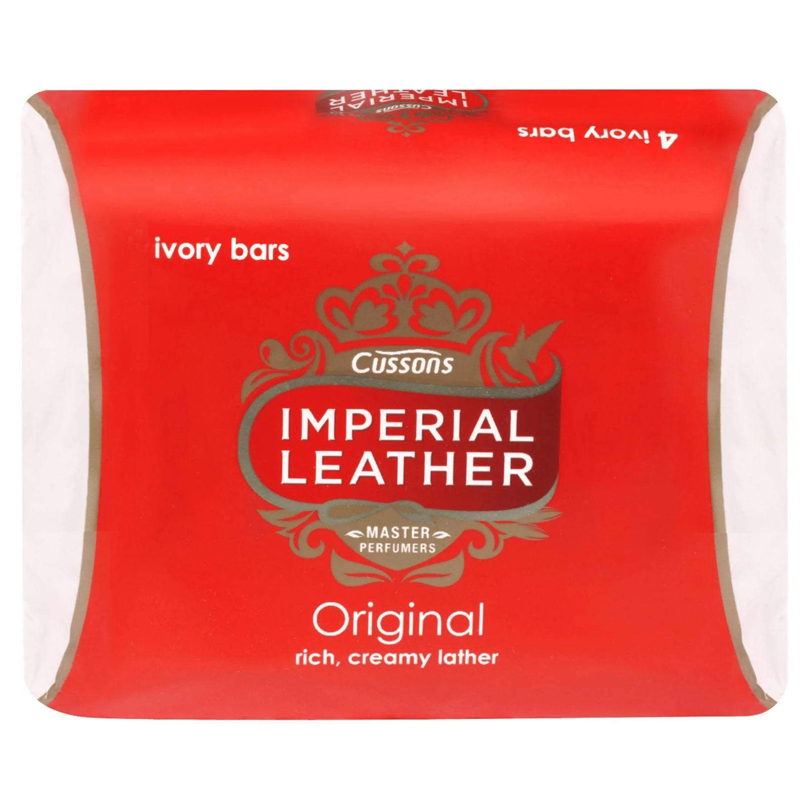 Functional Imperial Leather Ivory Bar Soap 4 x 100g Genuine
