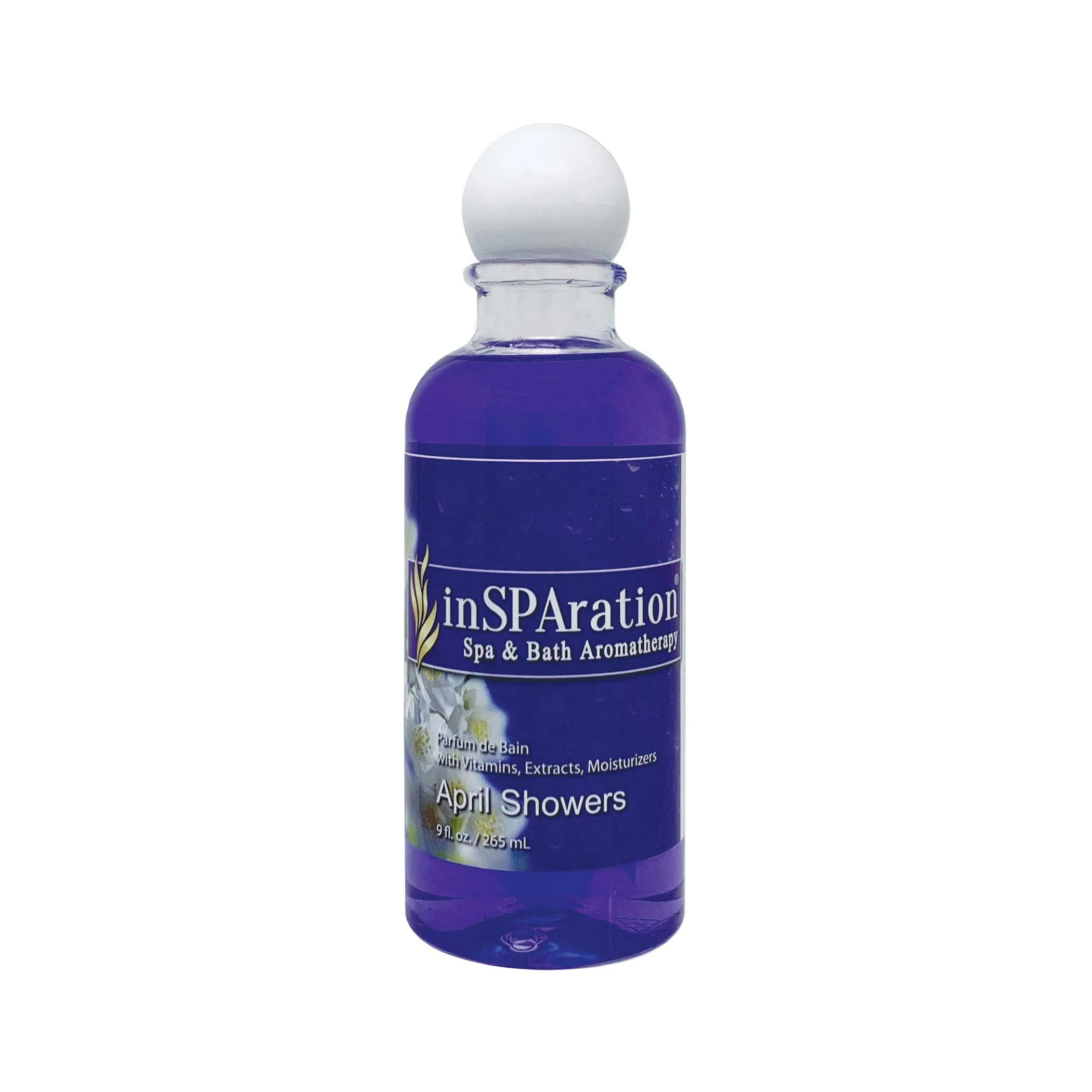 Durable inSPAration Spa and Bath Aromatherapy 111X Spa Liquid 9-Ounce April Showers Purple Proven