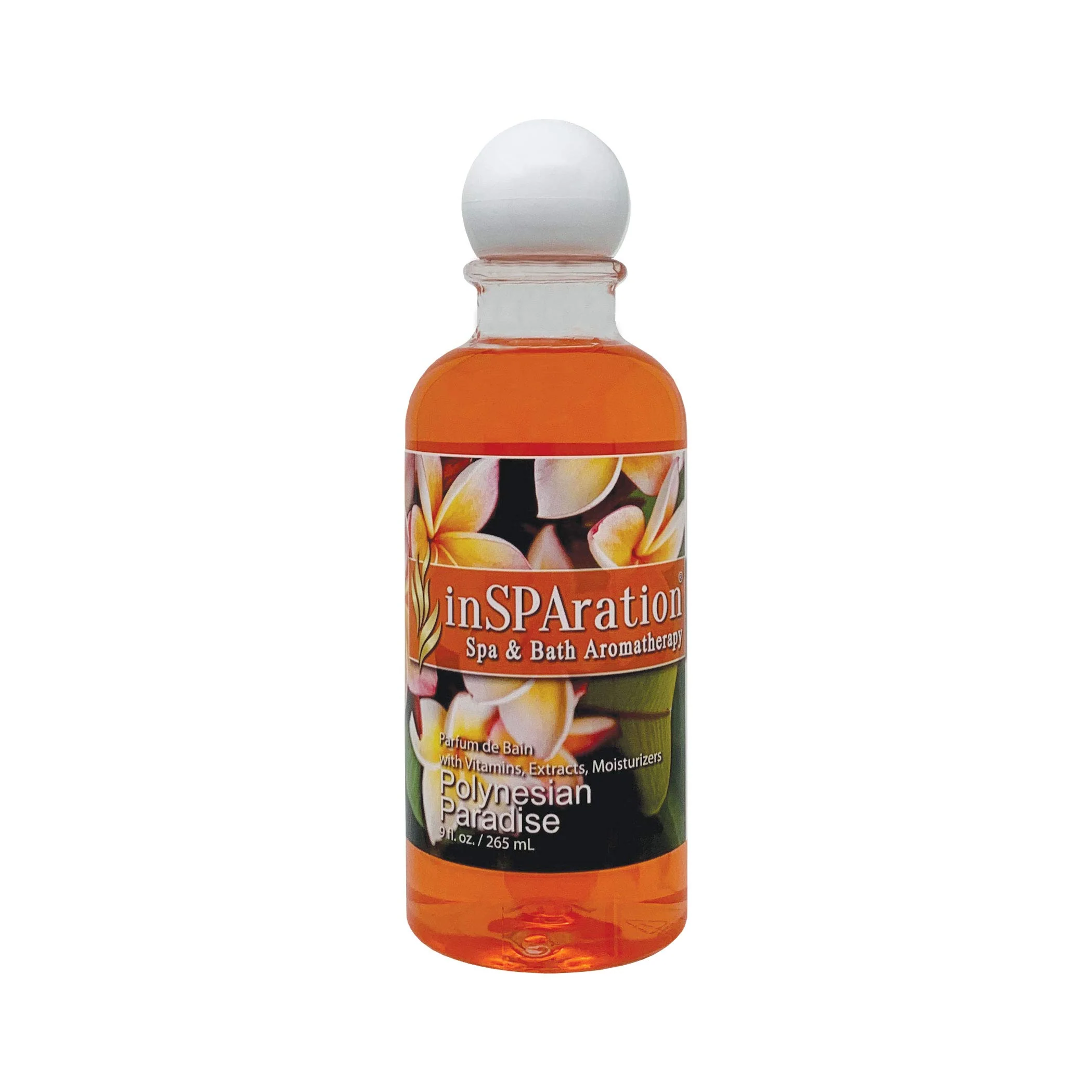 Superior inSPAration Spa and Bath Aromatherapy 123X Spa Liquid 9-Ounce Polynesian Paradise Red Original Design