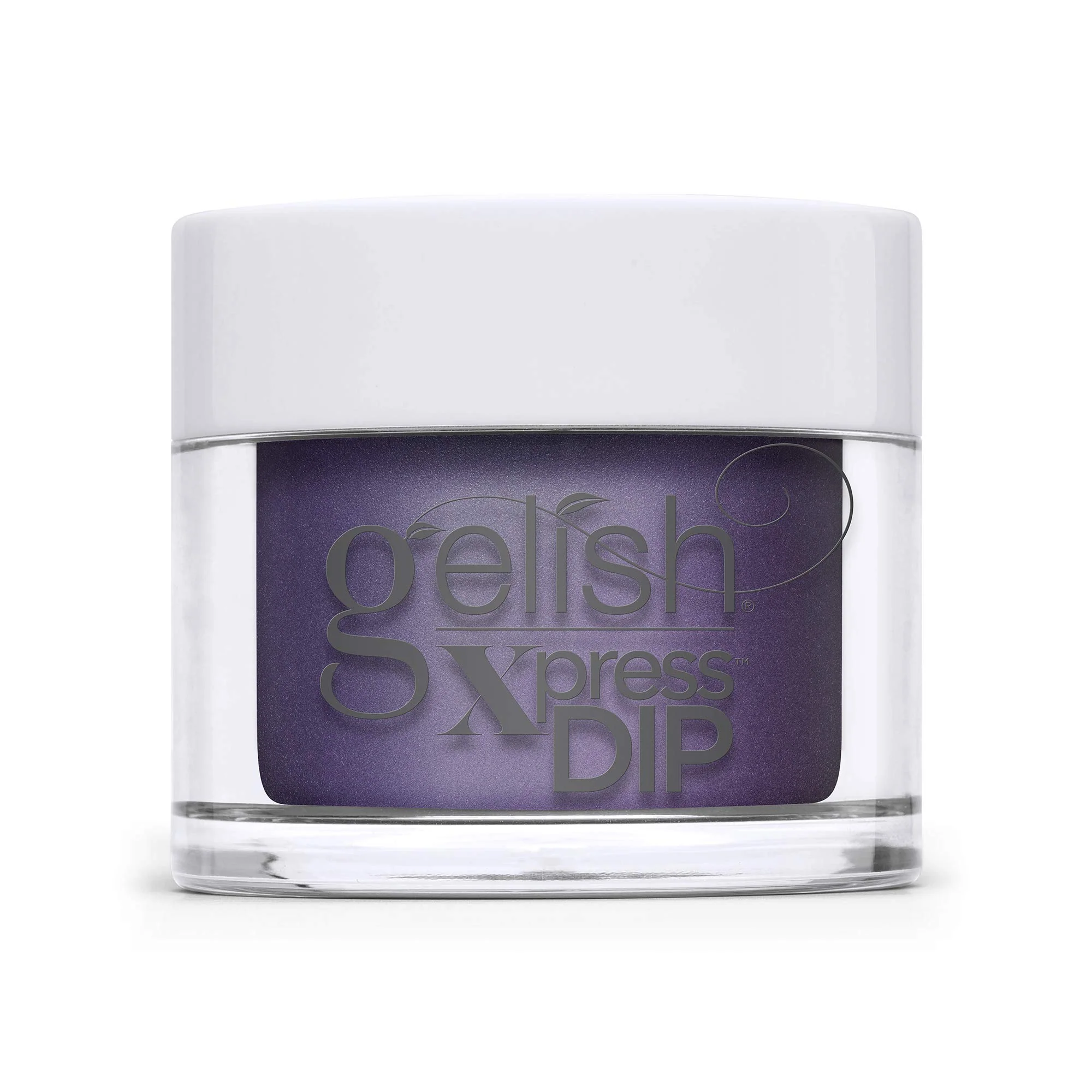 Practical Gelish Xpress Dip Make 'Em Squirm Disney Villains Collection 1.5 oz. - Purple Blue Pearl Smooth