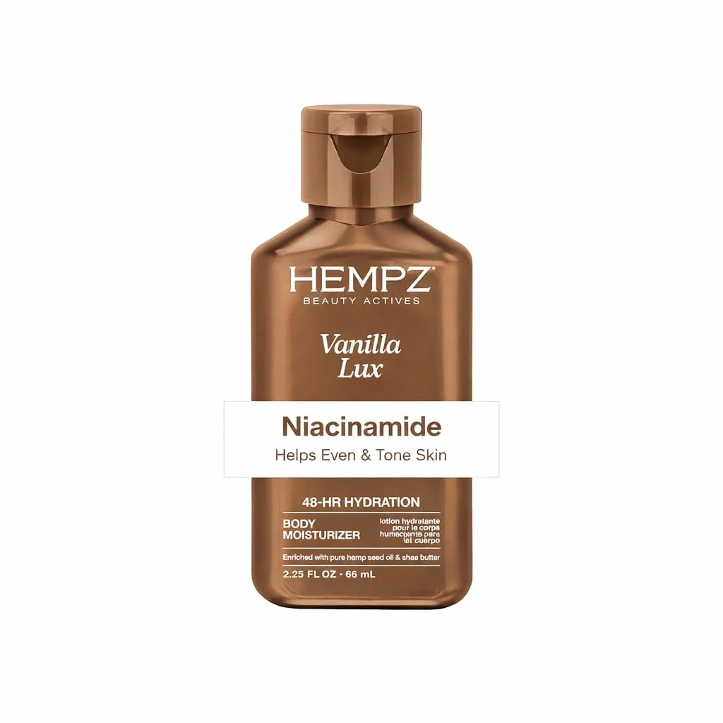 Next-Generation Hempz Mini Vanilla Lux Herbal Body Moisturizer 2.25 oz. New LOOK Top-Quality