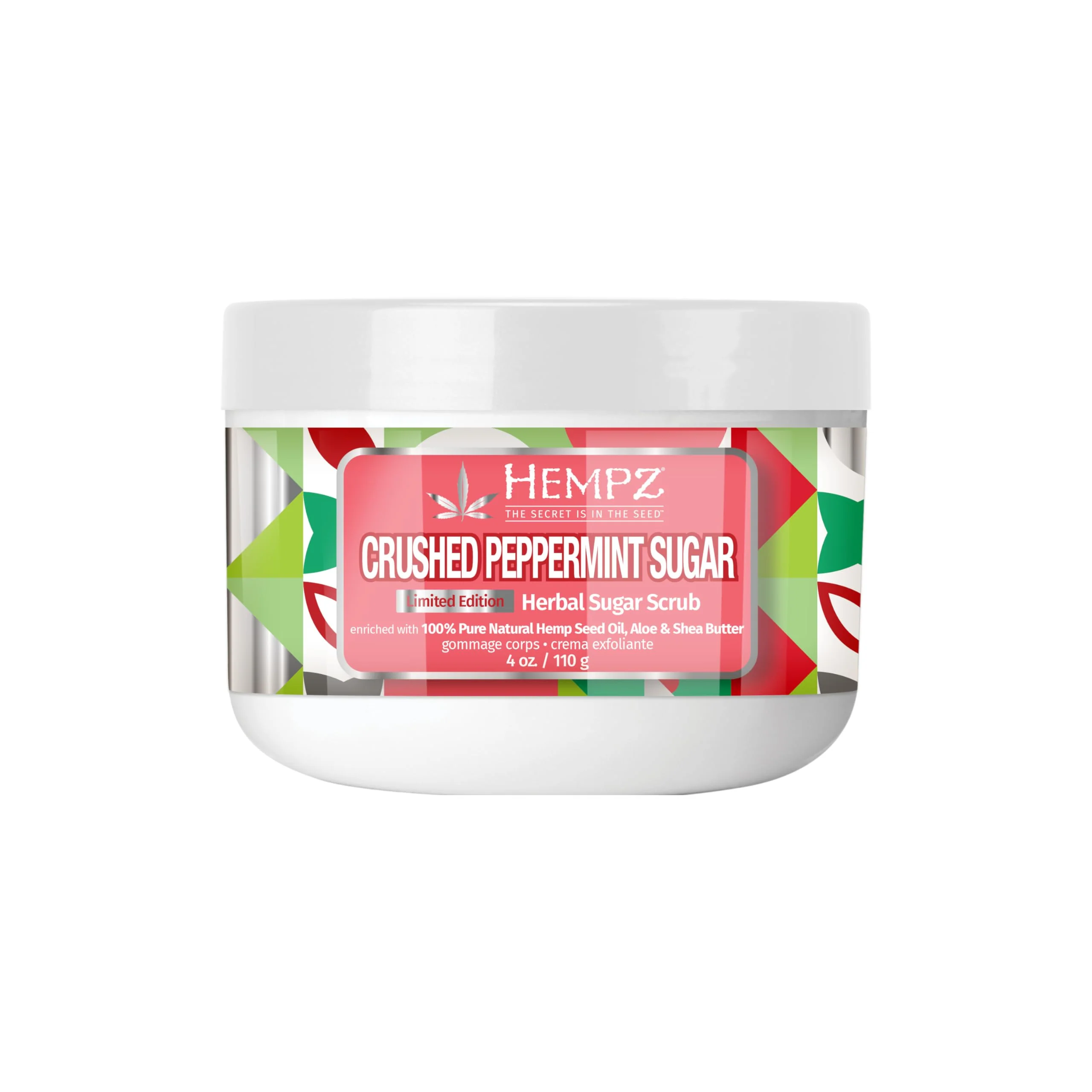 Trusted Hempz Crushed Peppermint Sugar Sugar Body Scrub Holiday Gift for Men and Women 4 oz Innovative