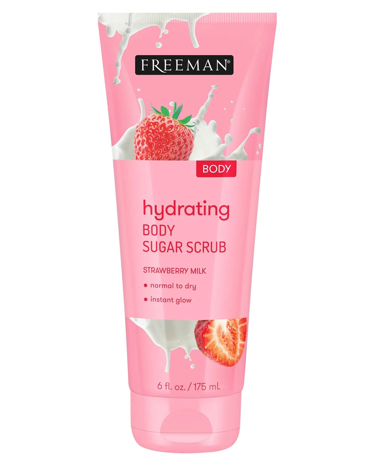 Premium Hydrating Milk Body Sugar Scrub by man for Women - 6 oz Scrub Versatile