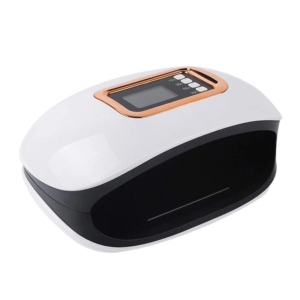 Efficient HYUWANGYU LED Nail Light Quick-Drying LED UV Nail Dryer with 36 Dual Light Source LEDs 4 Timer Setting 72W LED Nail Dryer Suitable for Home Or Salon High-End