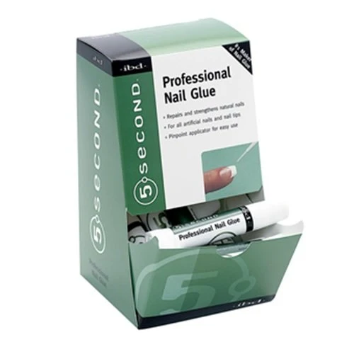 Versatile Ibd 5 Second Professional Nail Glue 0.07 oz Pack of 10 Safe