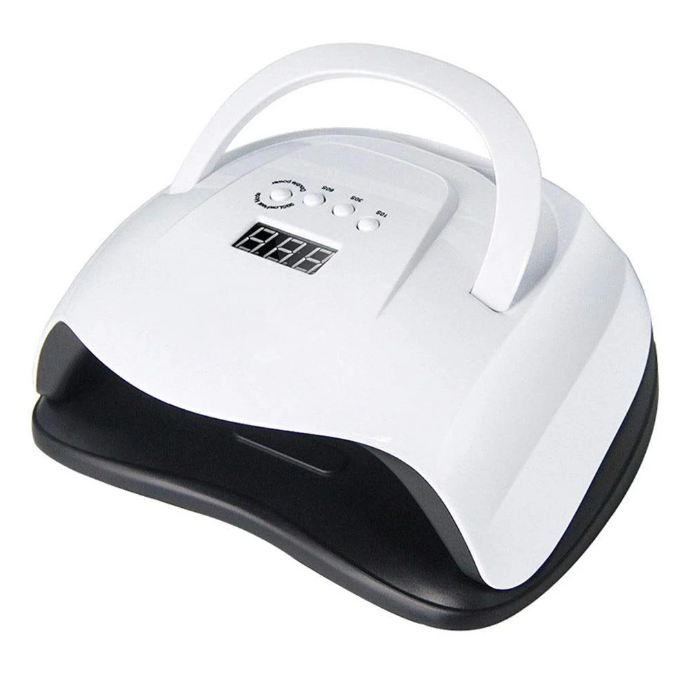 Genuine HYUWANGYU LED Nail Light Nail Dryer Light Therapy Machine 80W Baking Glue Tool Automatic Induction UV LED Nail Lamp Suitable for Home Or Salon Color Contemporary