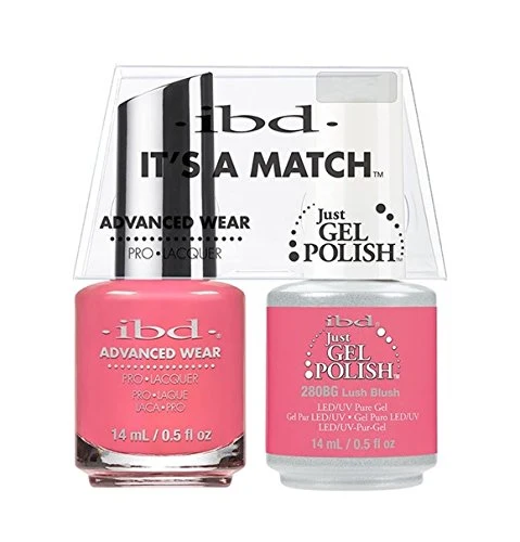 Smart ibd - It's a Match - Duo Pack - Lush Blush - 14 ml 0.5 oz Excellent