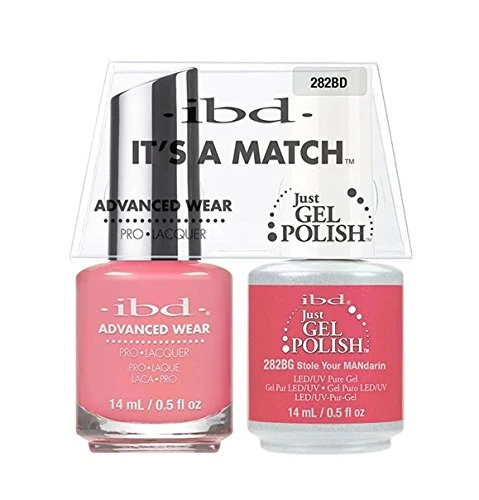 Easy-to-Use ibd - It's a Match - Duo Pack - Stole Your MANdarin - 14 ml 0.5 oz Minimalist