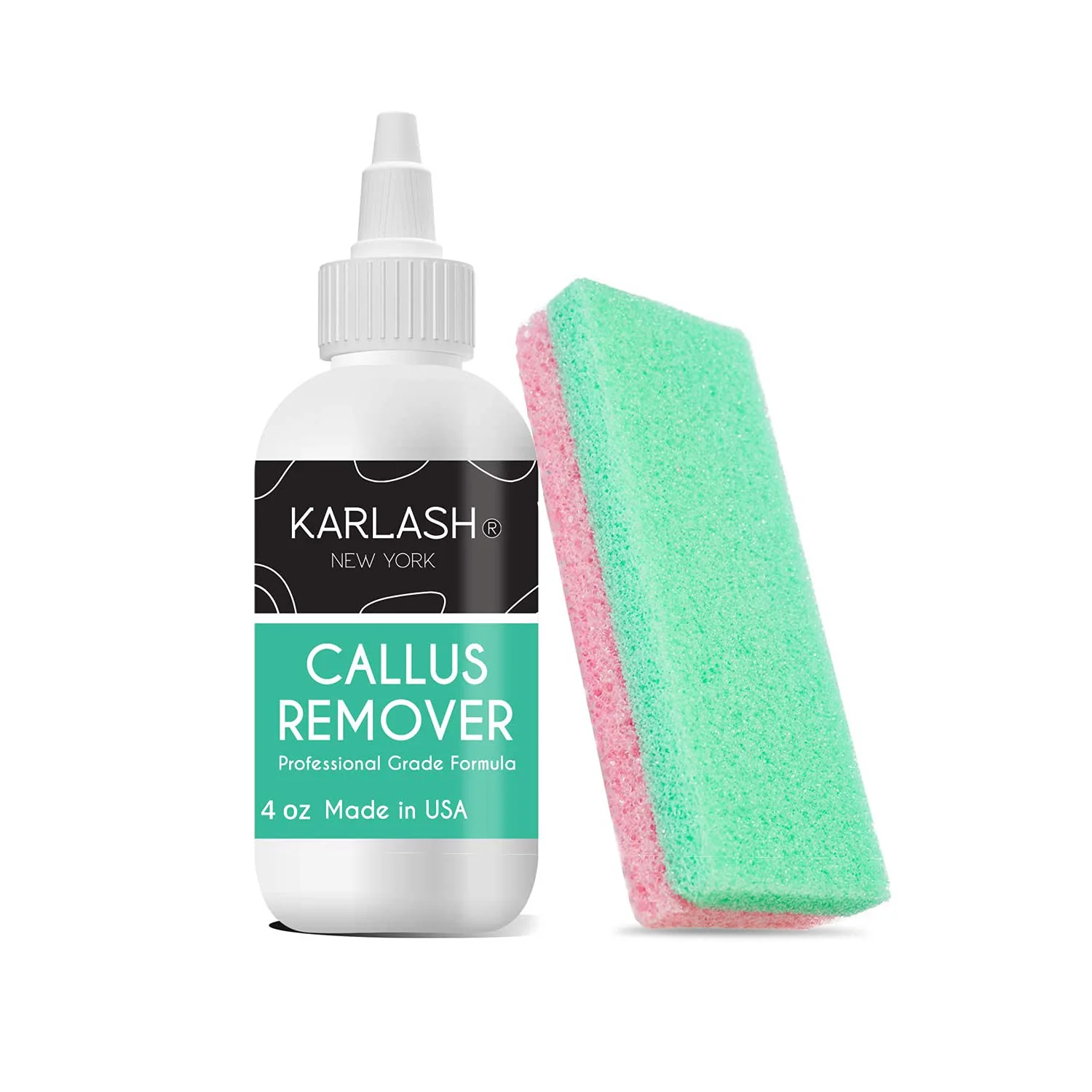 Traditional Karlash Callus Remover Gel for Feet and Foot Pumice Stone Scrubber Kit Remove Hard Skins Heels and Tough Callouses from feet Quickly and Effortless 4 Modern