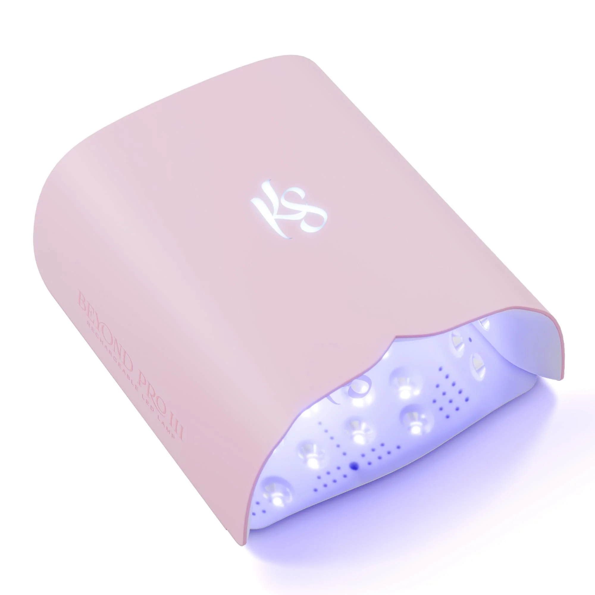 Reusable KIARA SKY Beyond Pro V3 UV LED Nail Lamp - Cordless Rechargeable Gel Lamp w Smart Sensor Flashcure Low Heat Mode Full-Hand Coverage Timer for Gel Effective