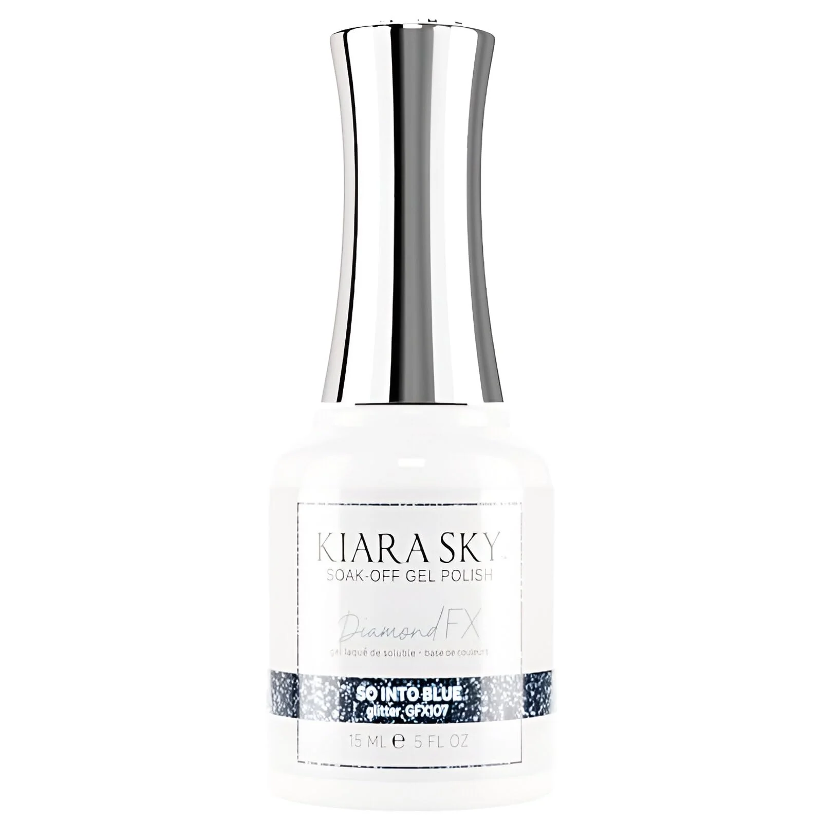 Breathable KIARA SKY Diamond FX Reflective Gel Polish - So Into Blue Exclusive