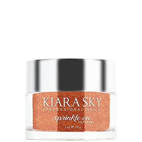 Organic Kiara Sky Nail Art 3D Glitter 1 oz Sprinkle On Collection Mix with Acrylic Gel Polish or dip Powder Zero Fox Given Artisan