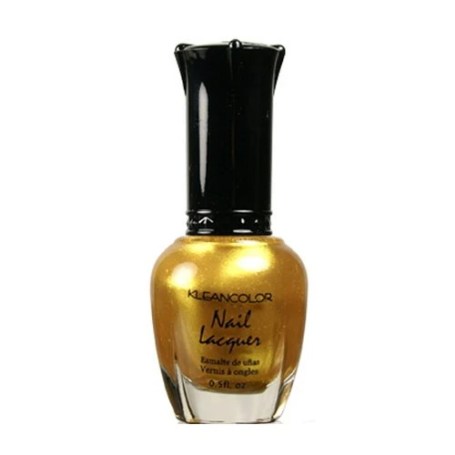 Durable Kleancolor Nail Lacquer 162 Metallic Yellow User-Friendly