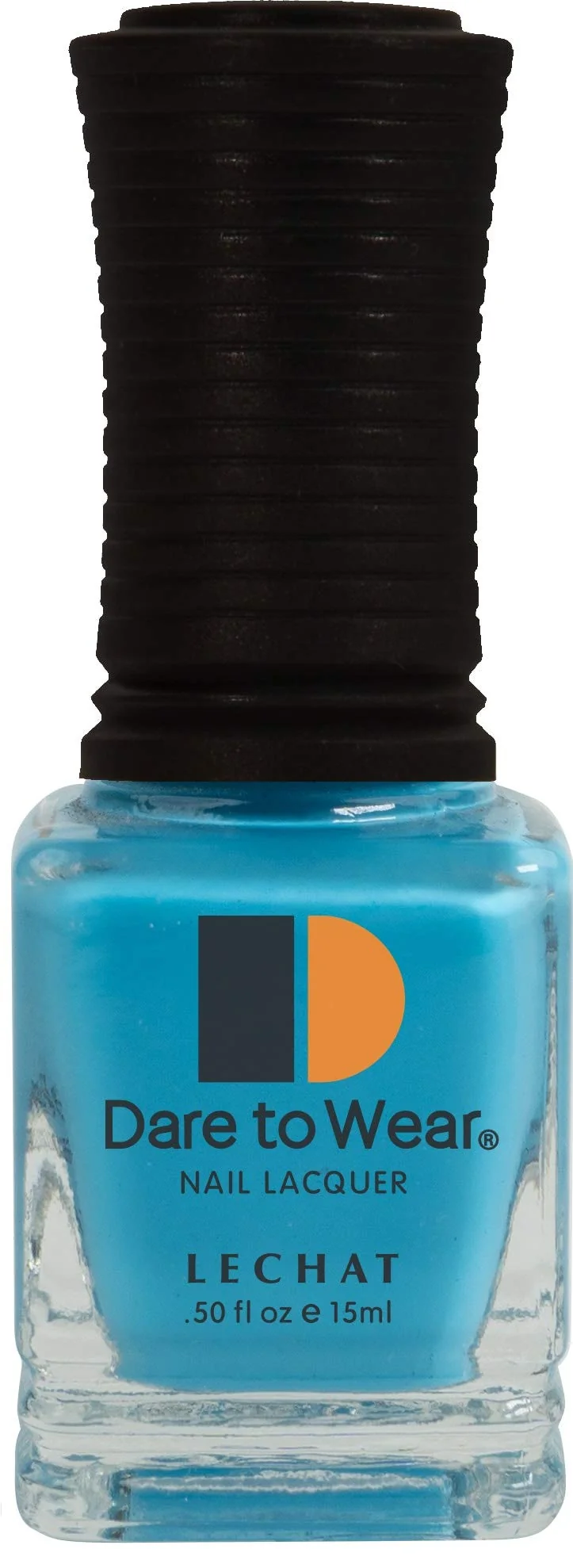 Expertly Made LECHAT Dare to Wear Lacquer Forget Me Not 0.5 Fluid Ounce Fine