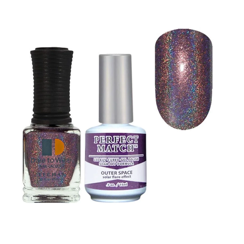 High-End Lechat Match Gel Nail Polish Spectra Collection SPMS12 Outer Space Excellent