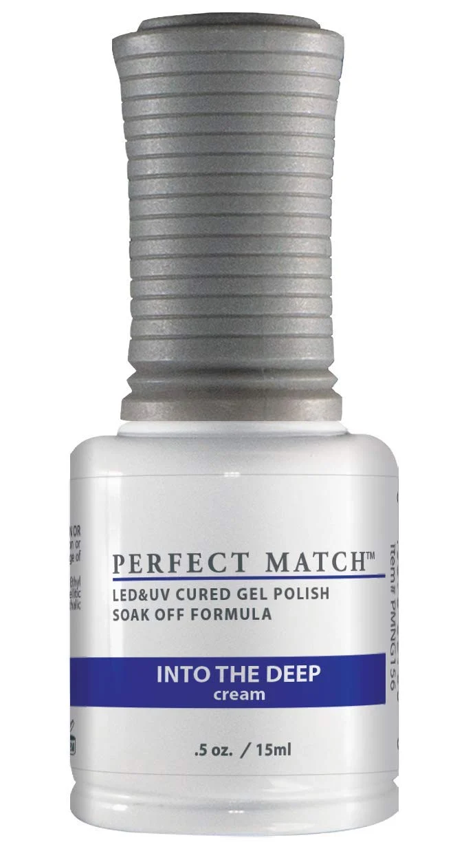 Clean LeChat Match Gel Polish Into The Deep 0.5 Fl Oz PMS156 Proven