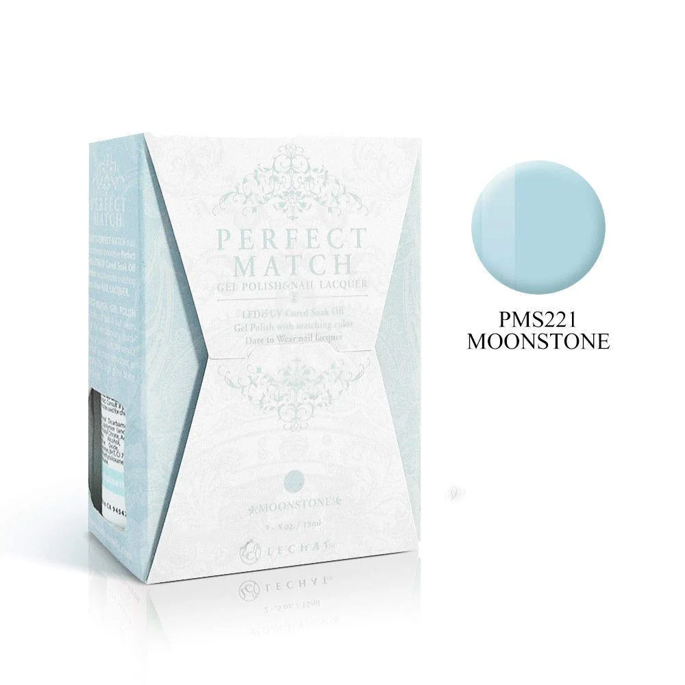 Pure LeChat Match Gel Polish Moonstone 0.5 fluid_ounces PMS221 Eco-Friendly