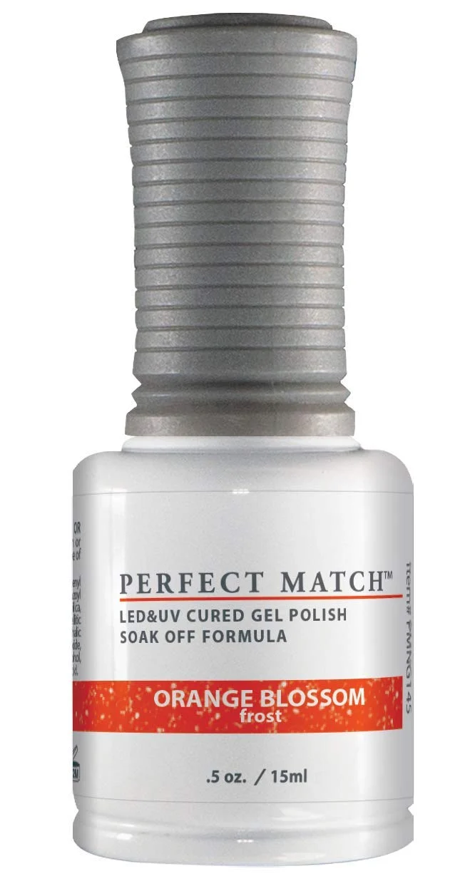 Original LeChat Match Gel Polish Orange Blossom 0.5 Fl Oz PMS145 Pure