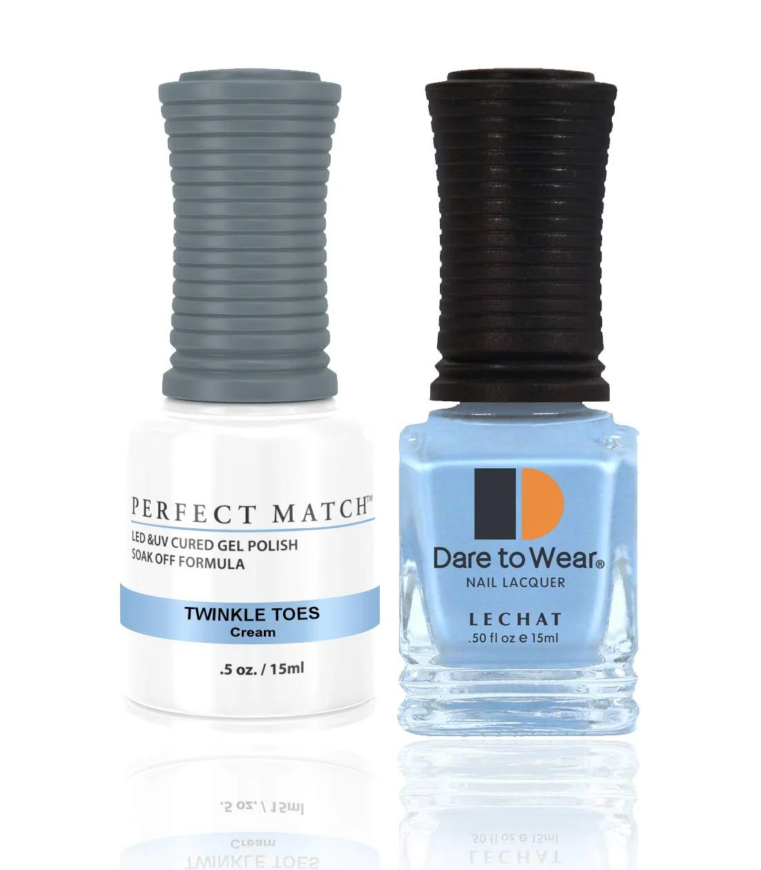 Functional LECHAT Match Gel Polish Twinkle Toes 0.5 fluid_ounces PMS197 Authentic