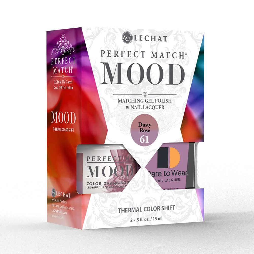 Practical LeChat Match Mood Duo Set - Dusty Rose PMMDS61 Clean