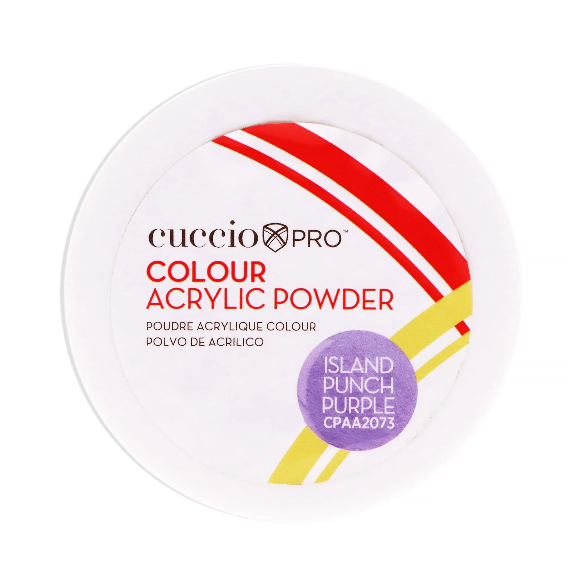 Carefully Designed Colour Acrylic Powder - Island Punch Purple by Cuccio PRO for Women - 1.6 oz Acrylic Powder Powerful