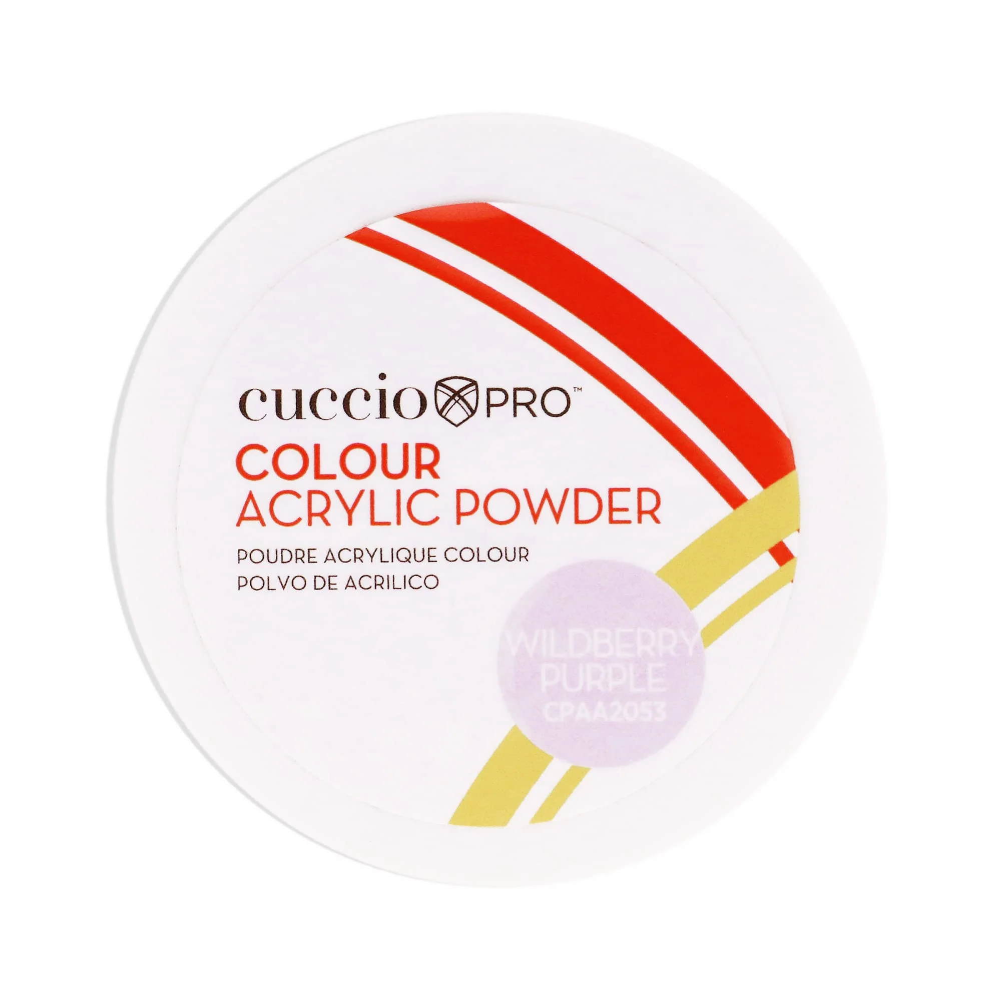 Specialty Colour Acrylic Powder - Wildberry Purple by Cuccio PRO for Women - 1.6 oz Acrylic Powder Refined