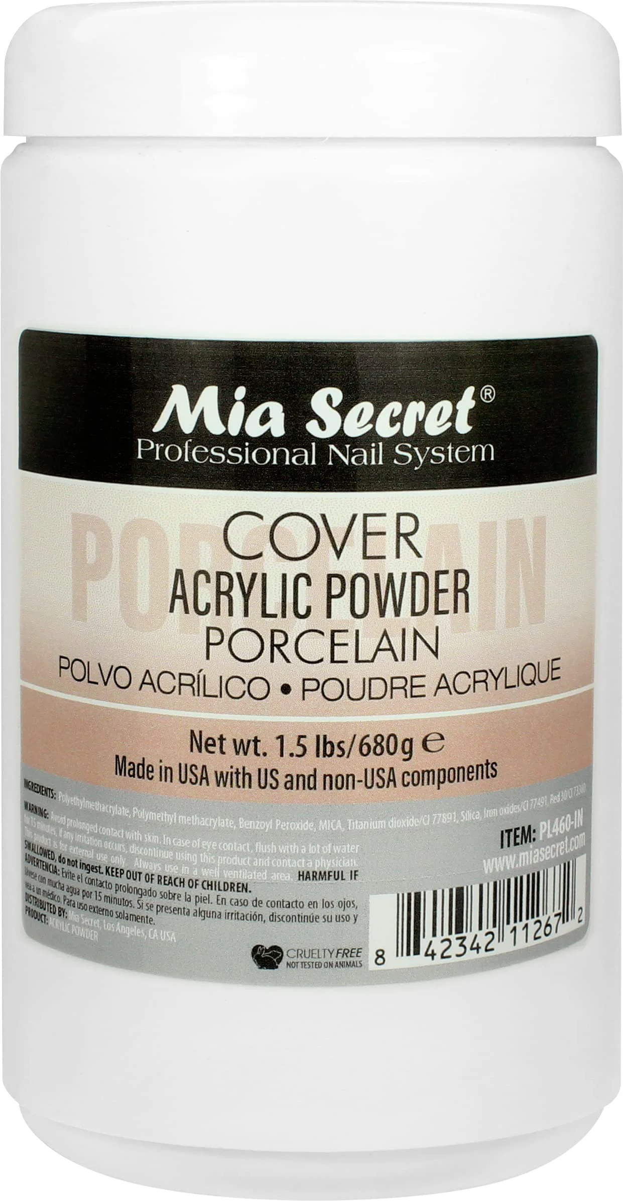 Minimalist Cover Porcelain Acylic Powder Mia Secret 1.5 lbs Premium Material