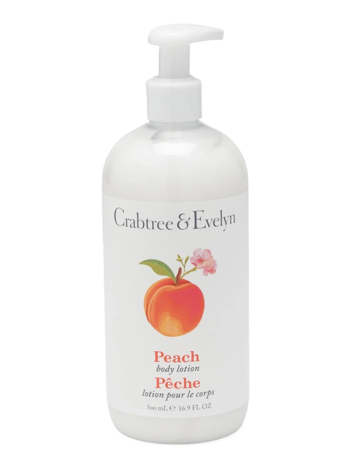 Breathable Crabtree Evelyn PEACH Body Lotion 16.9 fl oz Advanced
