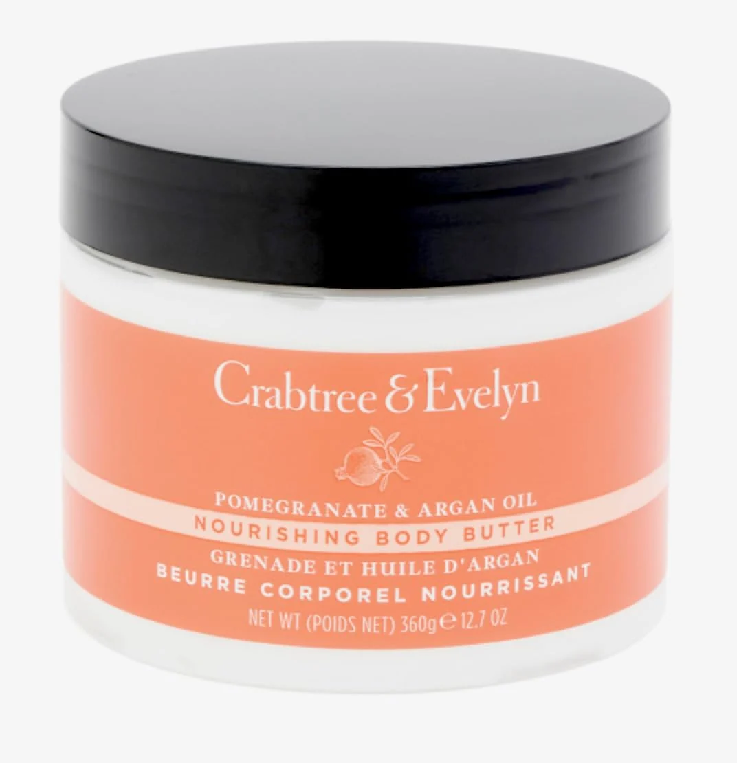Reliable Crabtree Evelyn Pomegranate Argan Oil Nourishing Body Butter 12.7 oz Flexible