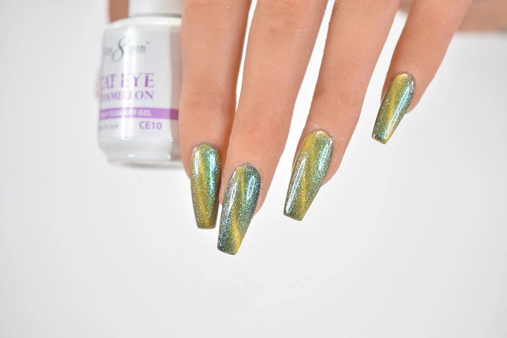 Premium Cre8tion Cat Eye Chameleon LED UV Soak Off Gel Polish 0.5 oz CE10 Comfortable