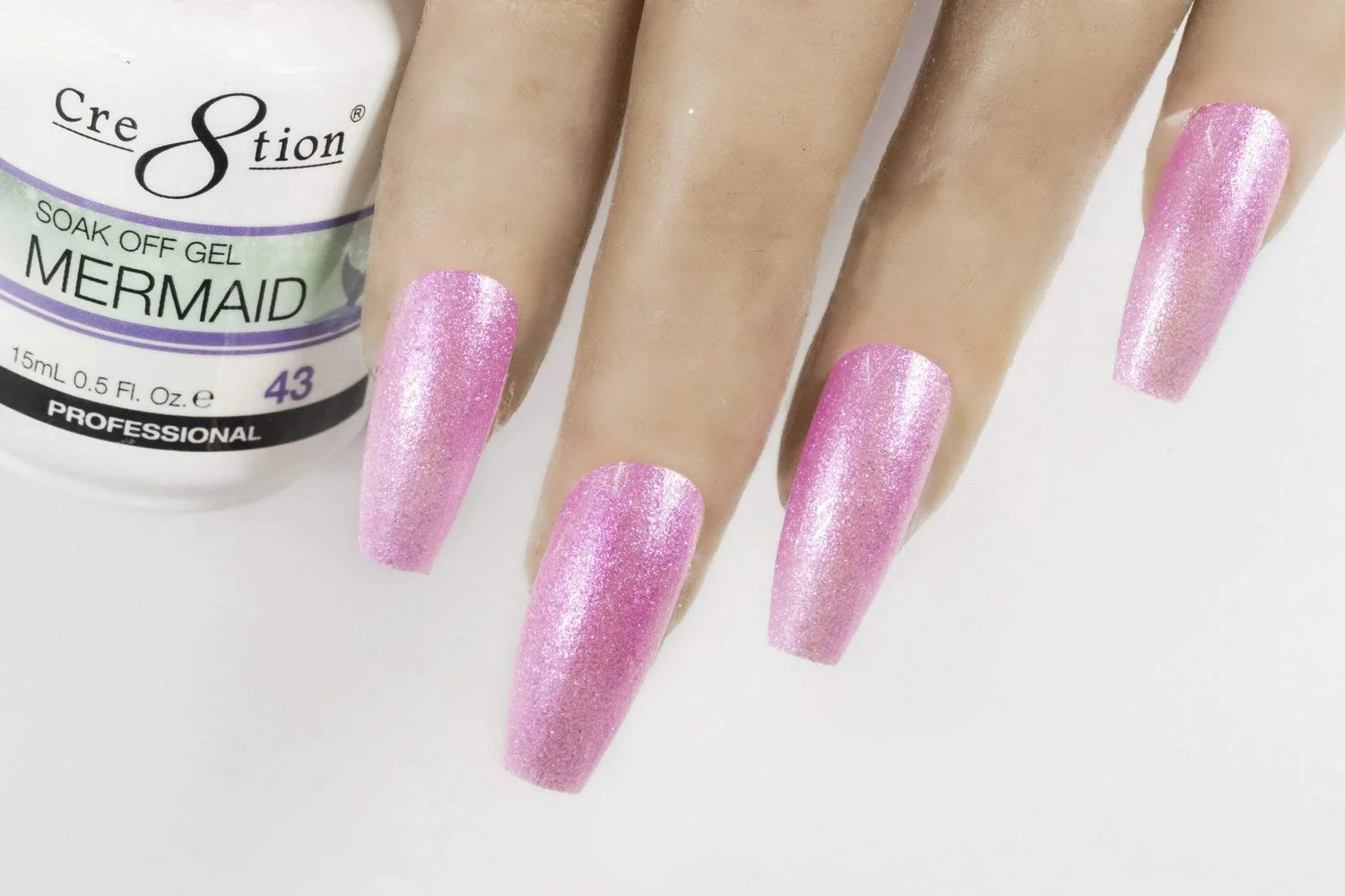 Crafted Cre8tion - Mermaid Collection Soak Off Gel 15mL MM43 Modern