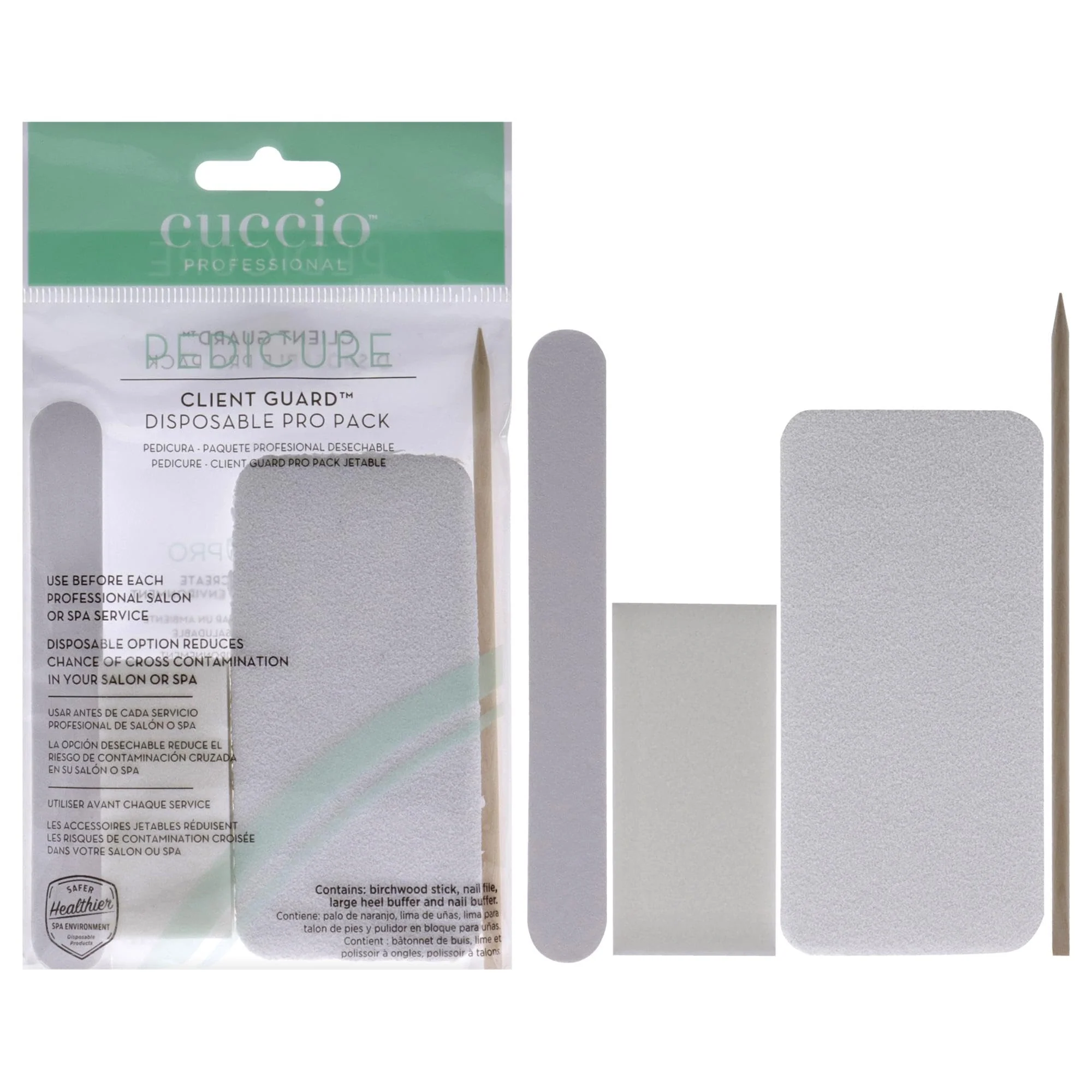 Luxury Cuccio Client Guard Disposable Pro Pack 4 Pc 4count I0099314 Excellent