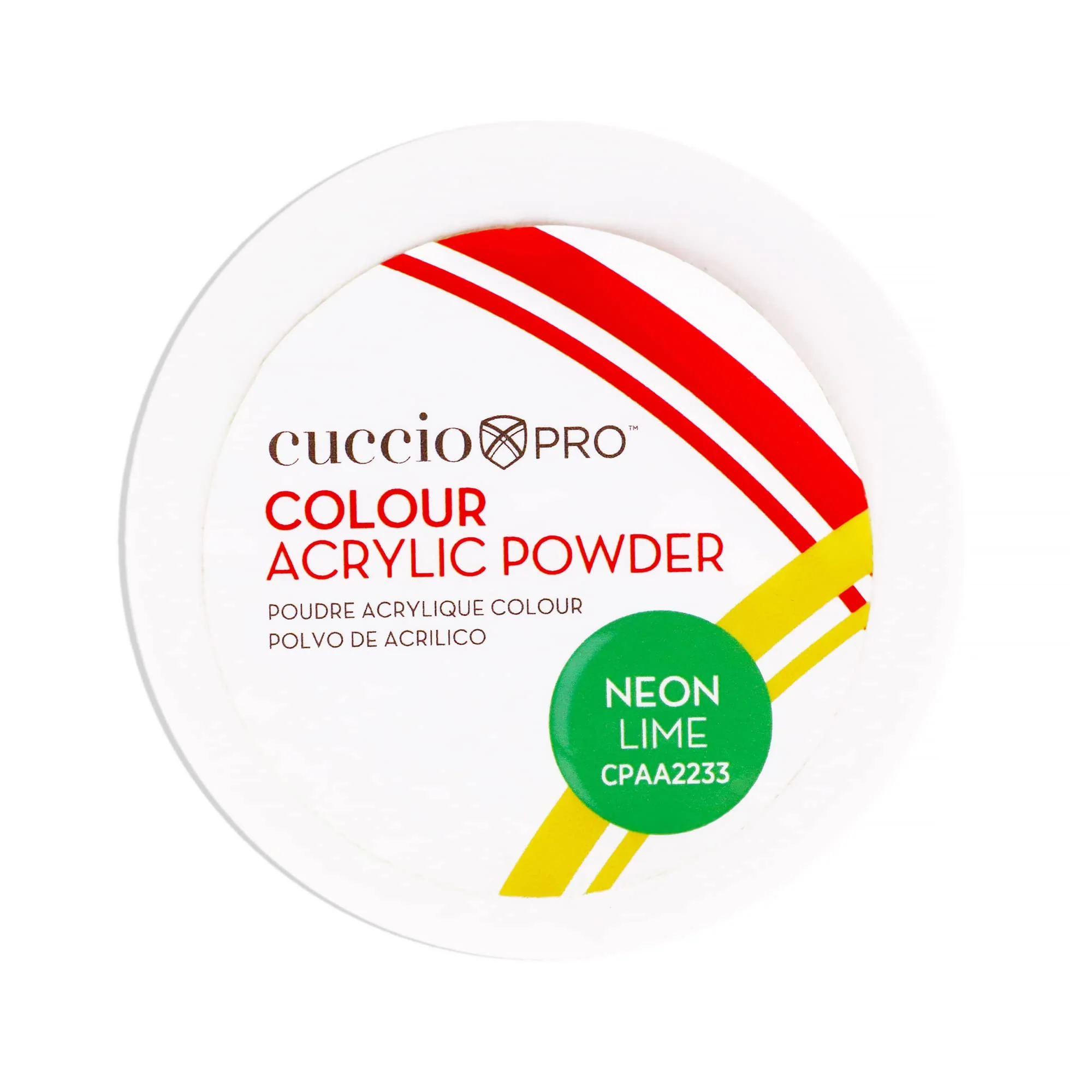 Fashionable Cuccio Colour Color Acrylic Powder - 14 Days Of Nail Color - Highly Pigmented - High-Gloss Shine - Full Color Acrylic Application - Used High-Grade