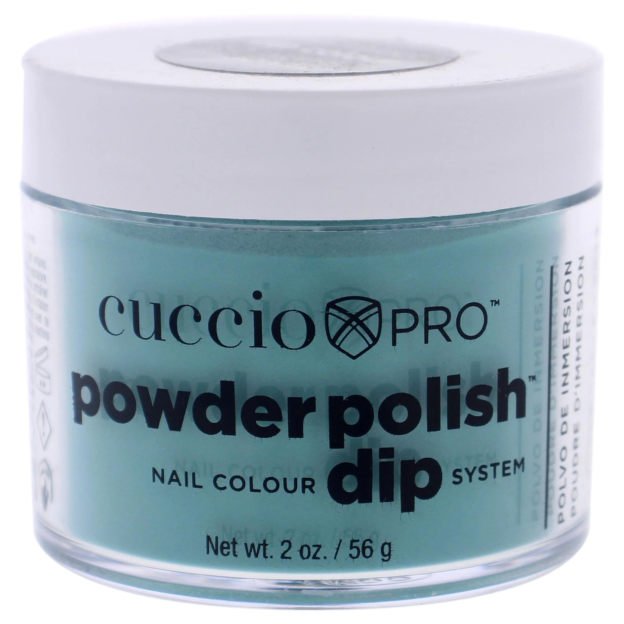 Classic Cuccio Colour Powder Nail Polish Jade Green 2 Ounce Pack of 1 First-Class