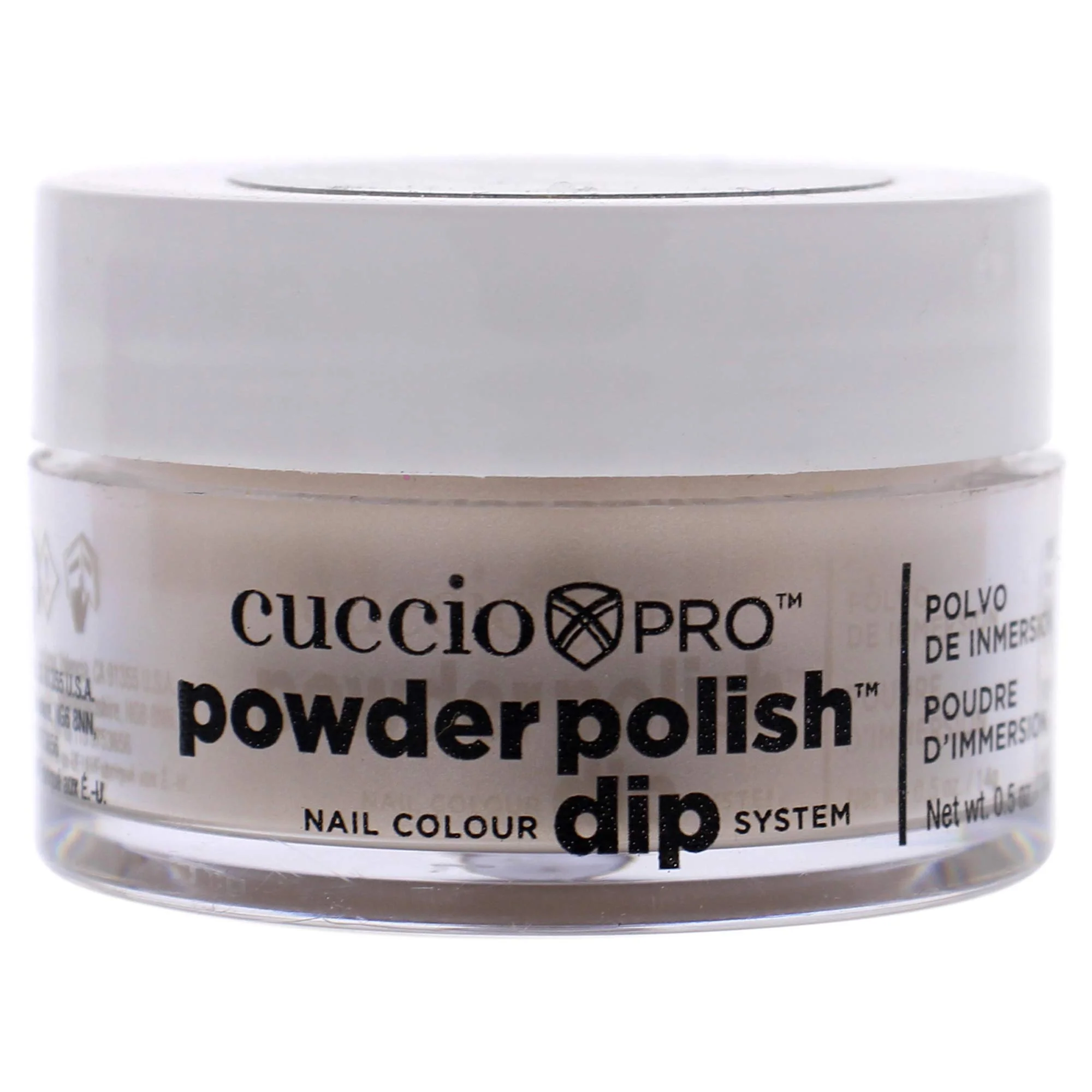 Official Cuccio Colour Powder Nail Polish Iridescent Cream 0.5 Oz I0097899 Outstanding