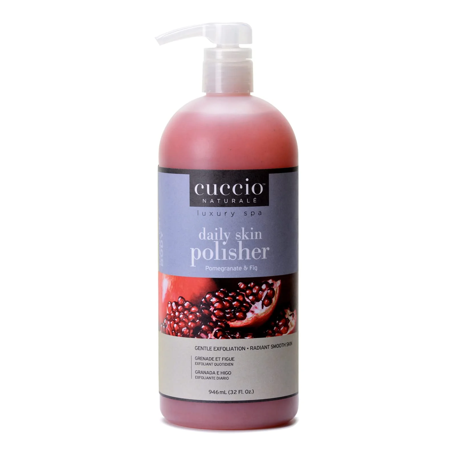 Casual Cuccio Naturale Daily Skin Body Polisher - Soothes And Softens - Gentle Exfoliation Process - Lifts Dead Cells From Surface - Smooth And Radiant Enhanced