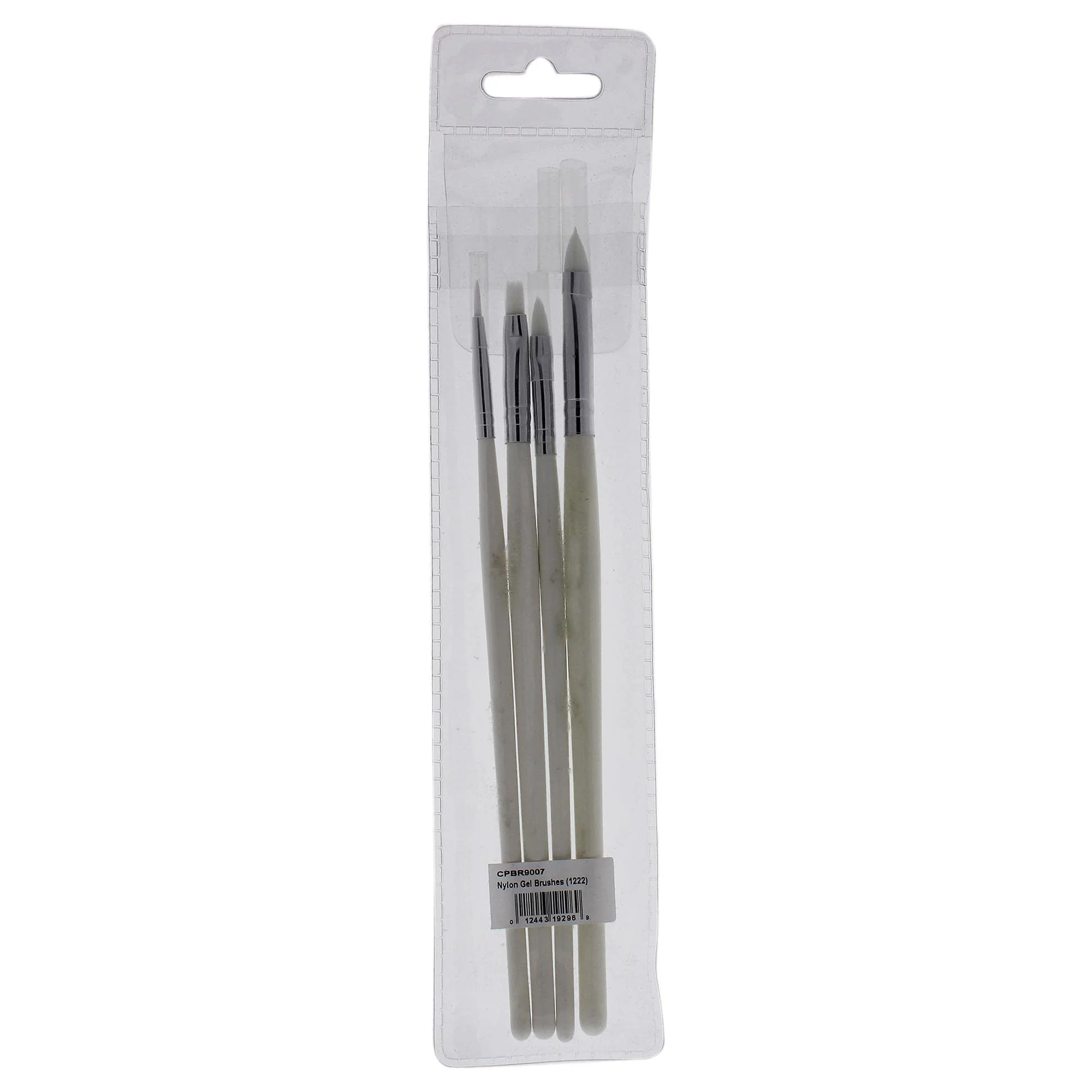 Trusted Cuccio Nylon Nail Gel Brush Set - 1222 1 Pc Green