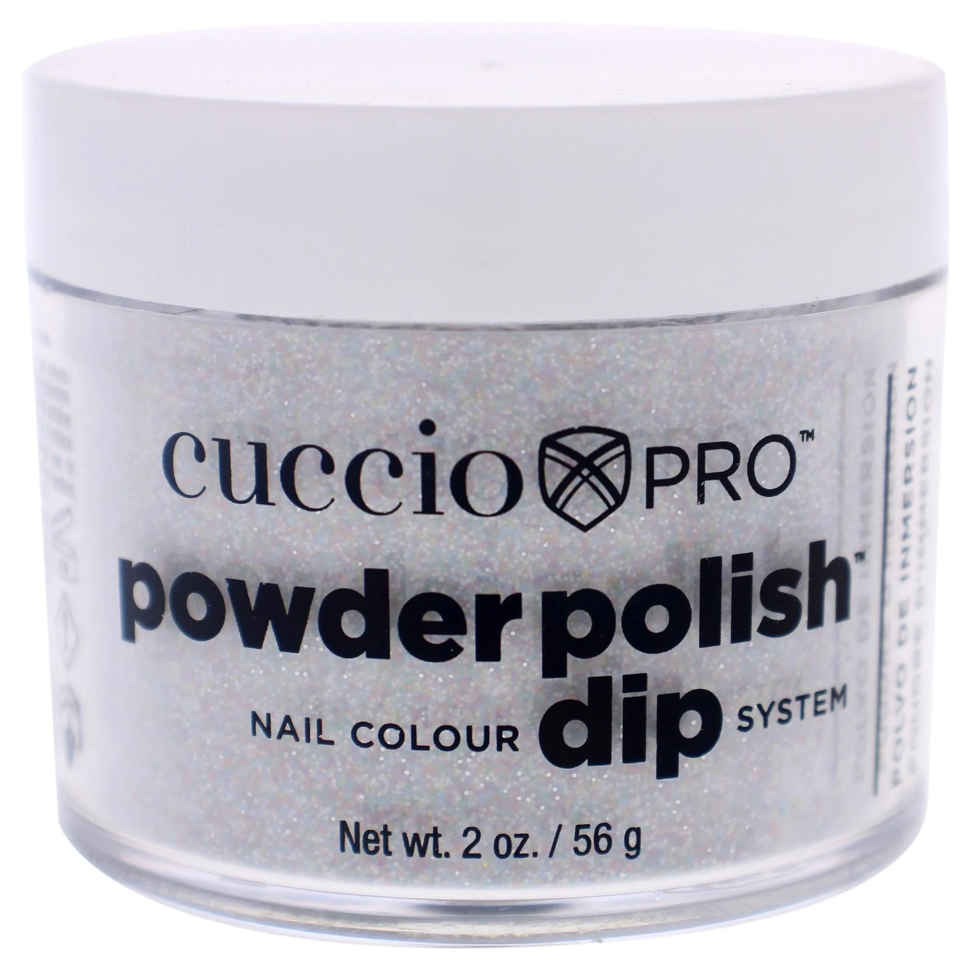 Smart Cuccio Pro Powder Polish Dip - Multi Color Glitter - Nail Lacquer for Manicures Pedicures Easy Fast Application Removal - No LED UV Light Needed Elite
