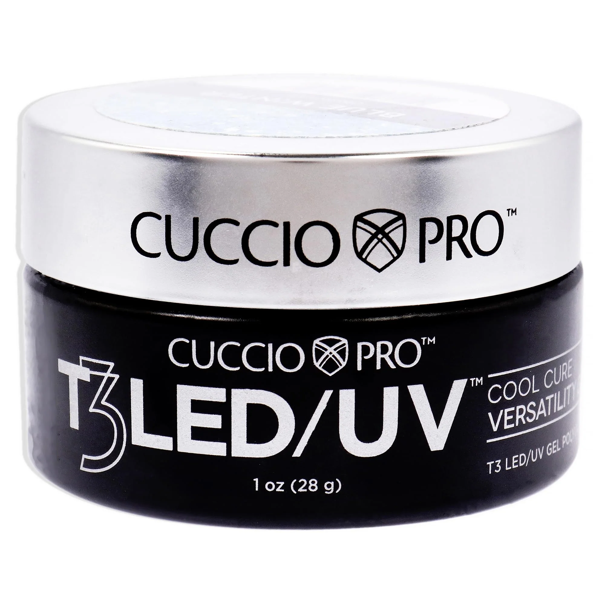 Specialty Cuccio Pro T3 LED UV Cool Cure Versatility Gel - Self-Levelling - Incredibly Flexible - Strong Adhesion - High Shine Finish - Fast Application - Quick Genuine