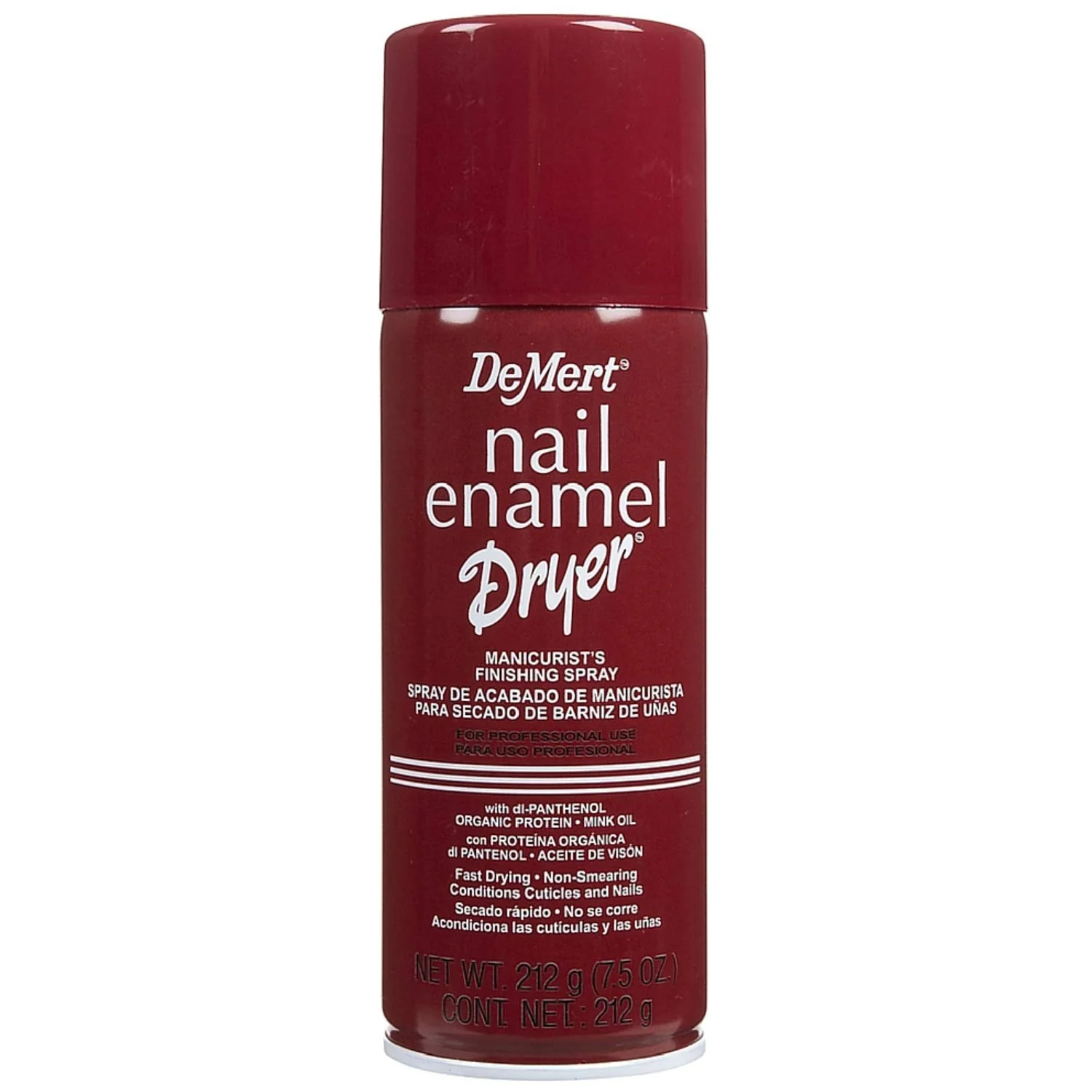 Organic Demert Nail Enamel Dryer Spray 7.5 Ounce 221ml 2 Pack Reliable
