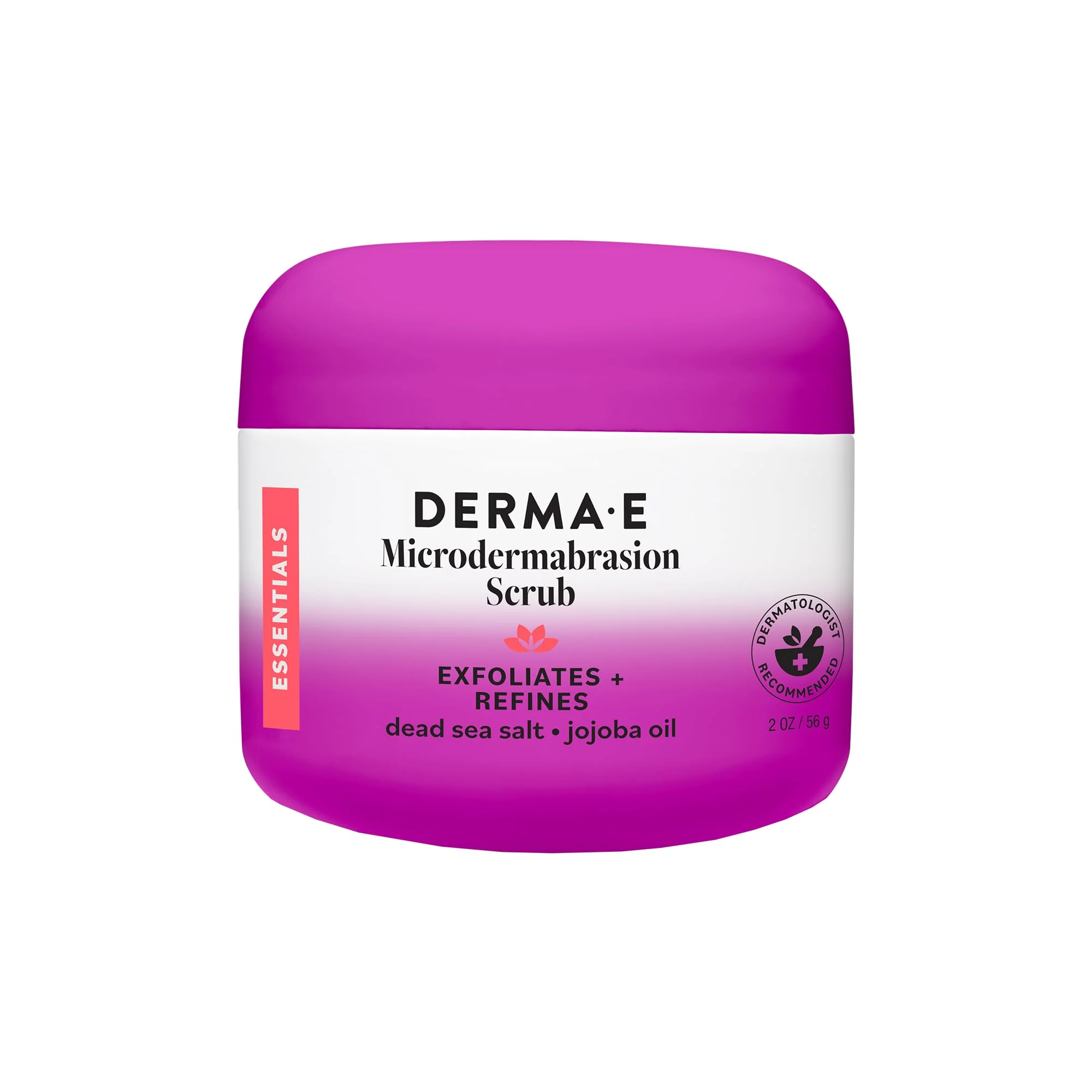 High-Performance DERMA E Microdermabrasion Scrub with Dead Sea Salt Citrus Essential Oils - Facial Exfoliating Scrub Smooths Revitalizes and Renews - I Flexible