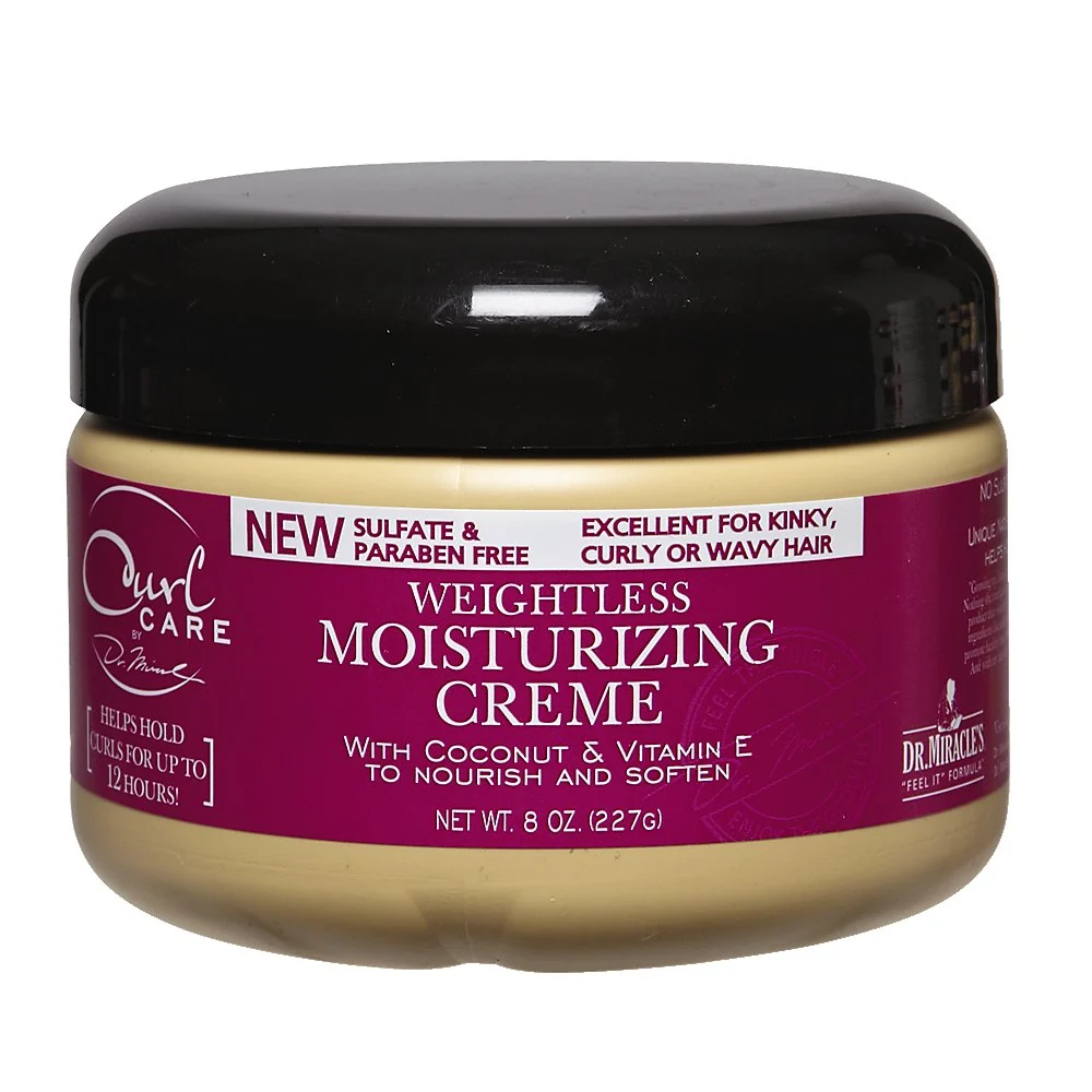 Effective Dr. 's Curl Care Weightless Moisturizing Creme 8 Ounce Elite