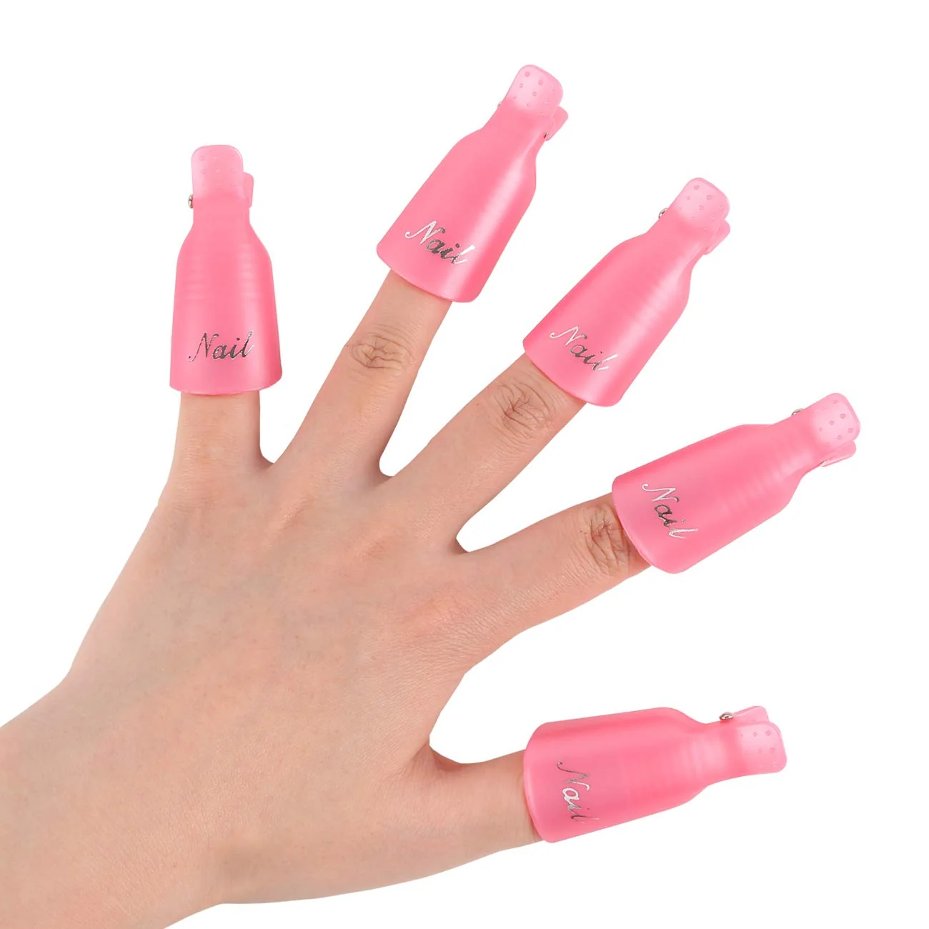 Specialty Dr.nail Nail Clips for Polish Removal 10Pcs Professional Plastic Acrylic Nail Art Soak Off Cap Clip UV Gel Polish Remover Wrap Tool. Green
