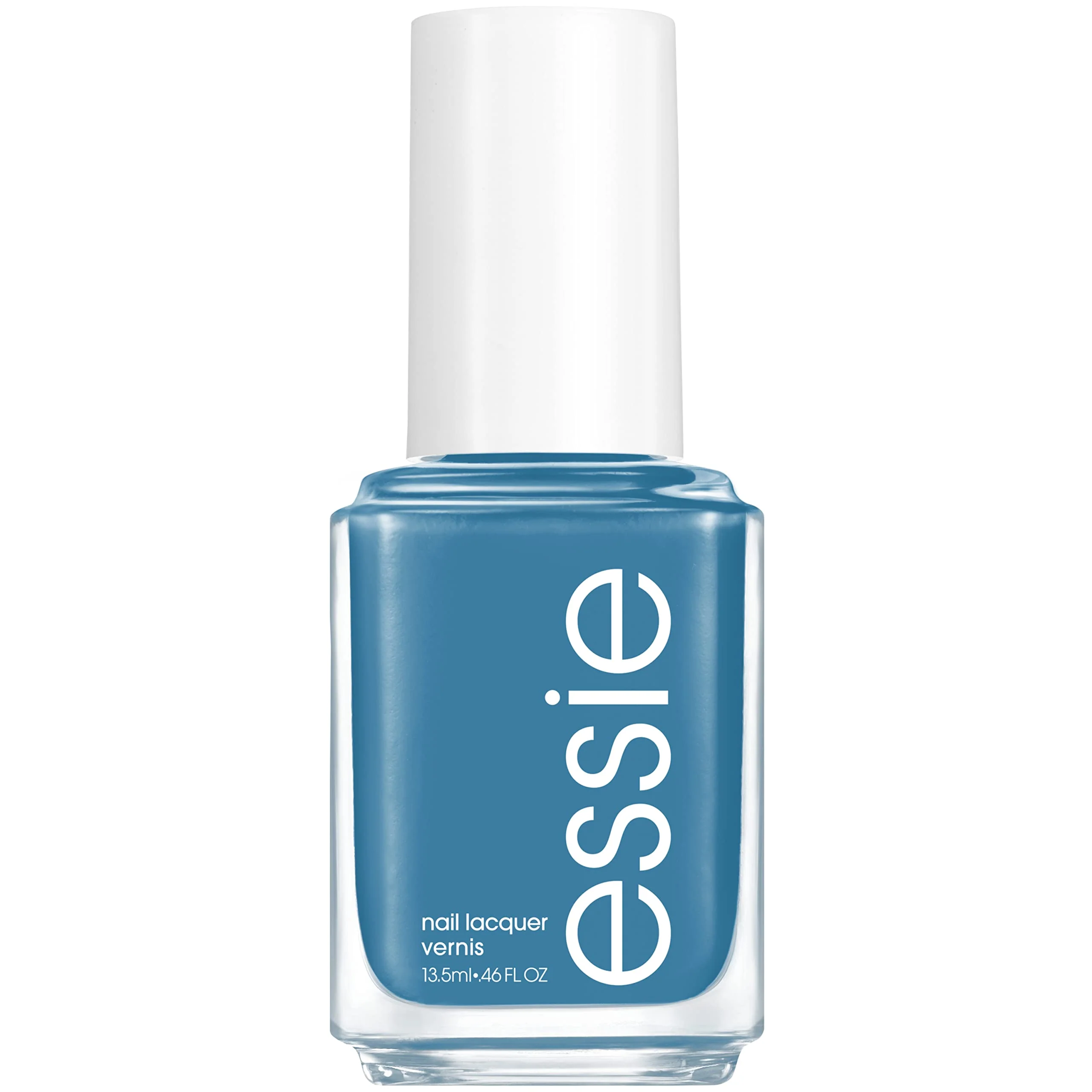 Pure Essie essie nail polish ferris of them all collection faded denim blue glossy shine nail color with a cream finish amuse me 0.4600 fl. oz. Fine