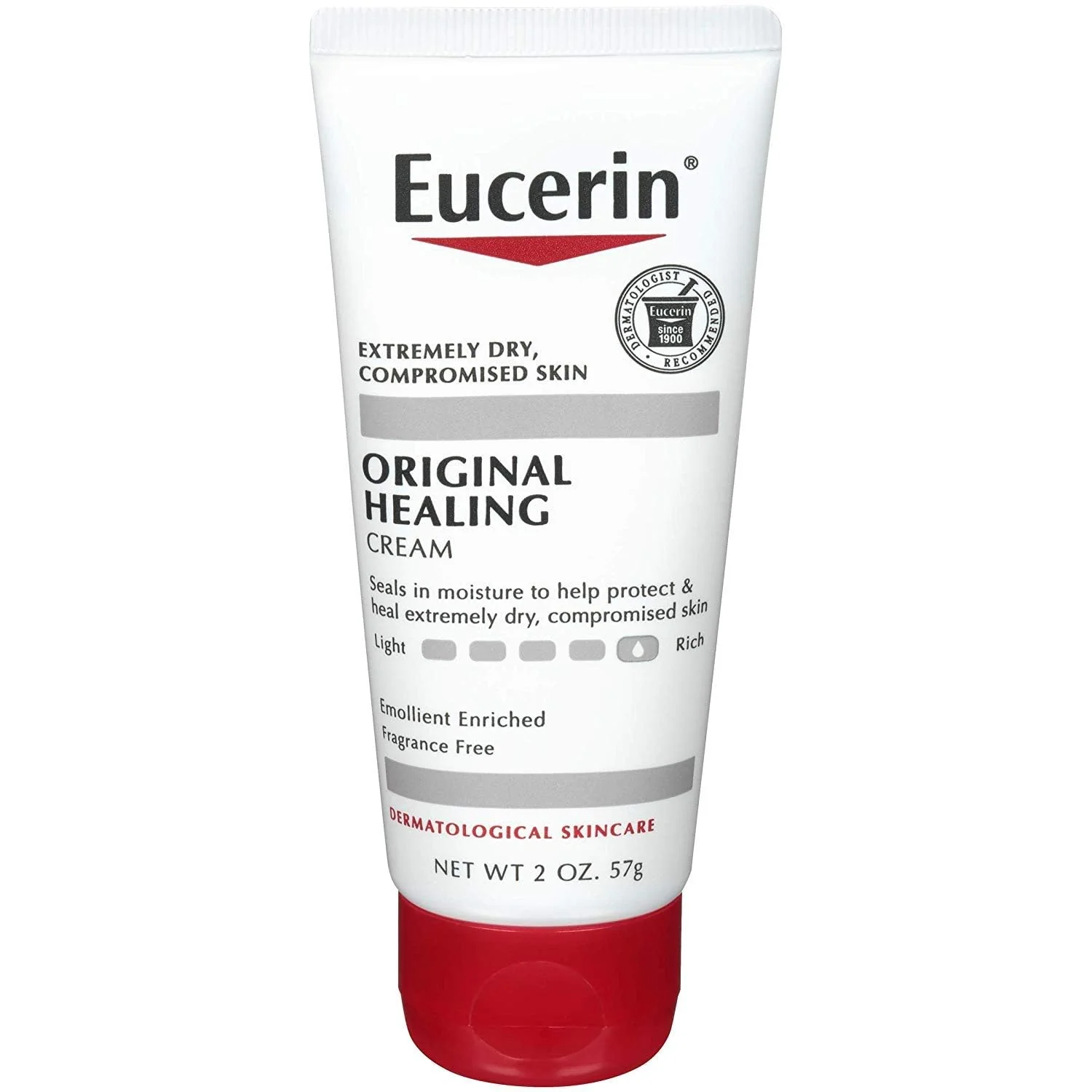 Exceptional Eucerin Healing Enriched Creme 2 oz Pack of 2 Premium Material