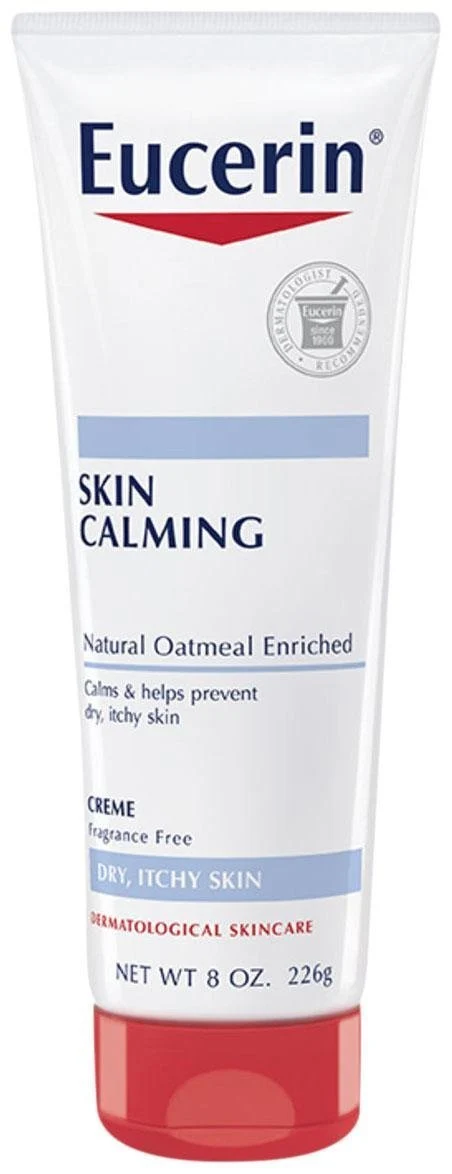 Dependable Eucerin Skin Calming Fragrance Crème 8 Oz Fine